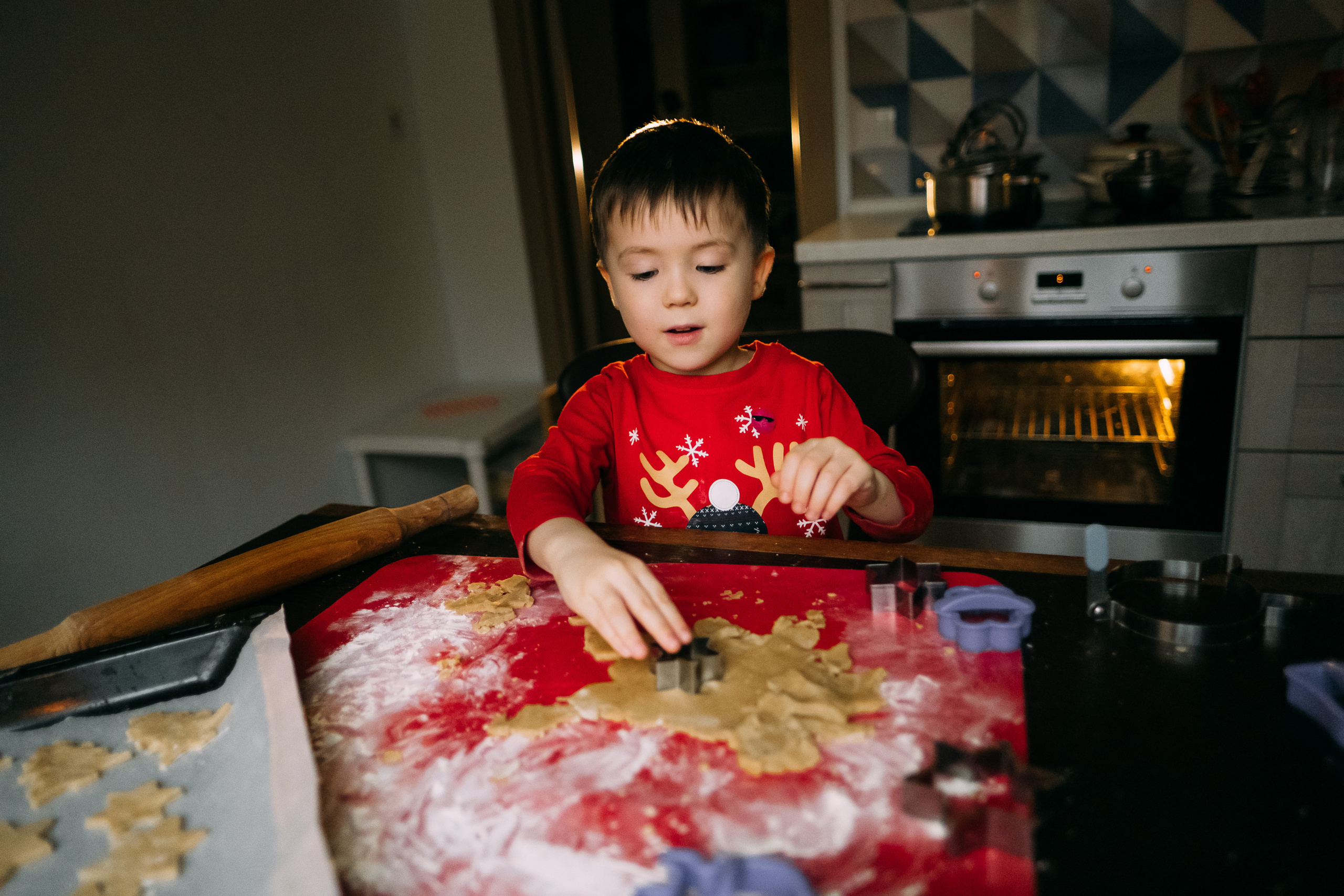Домашні різдвяні вечори. Сімейний і портретний фотограф у Києві Проценко Алла