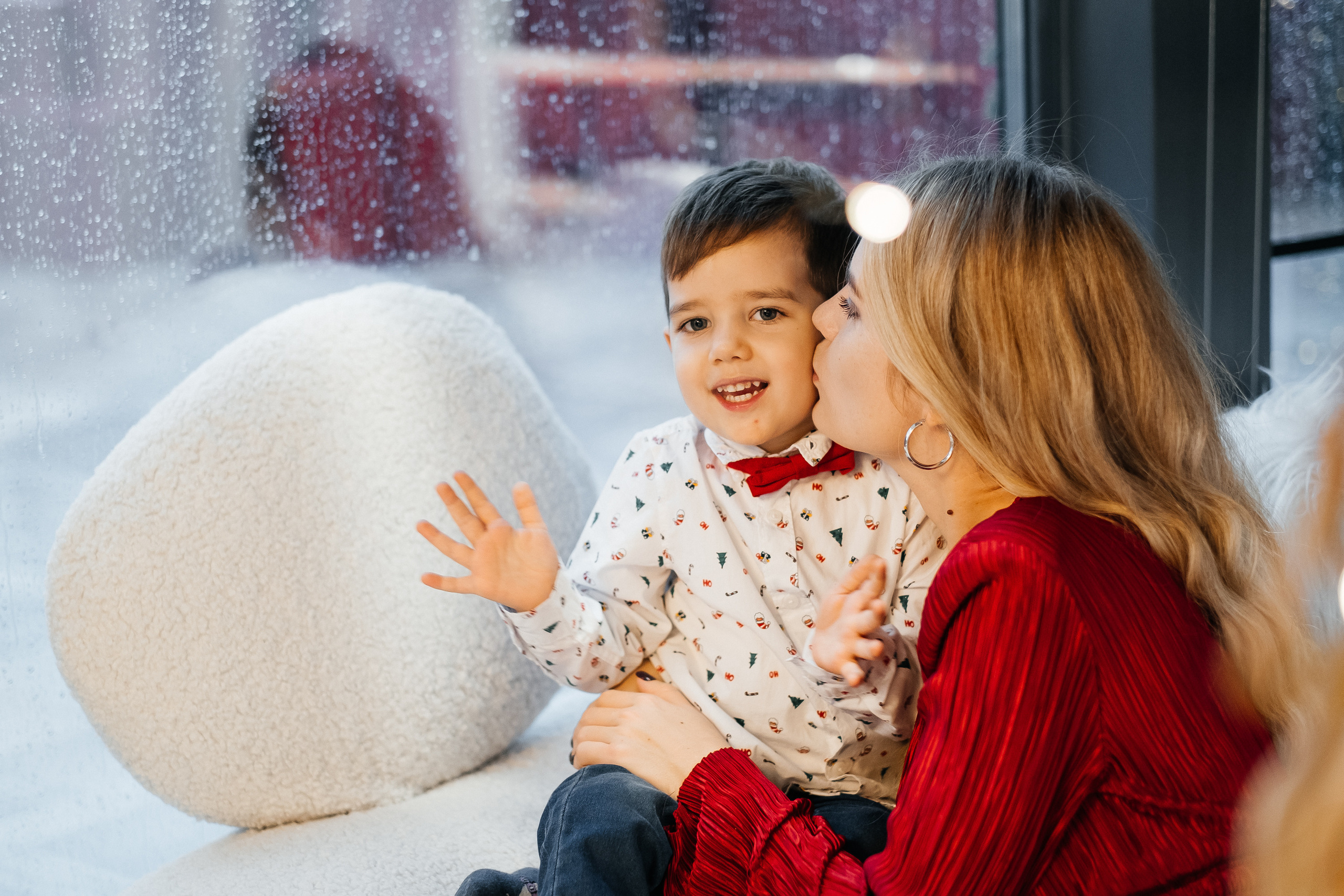 Новогодняя фотосессия Даши с мальчишками. Сімейний і портретний фотограф у Києві Проценко Алла
