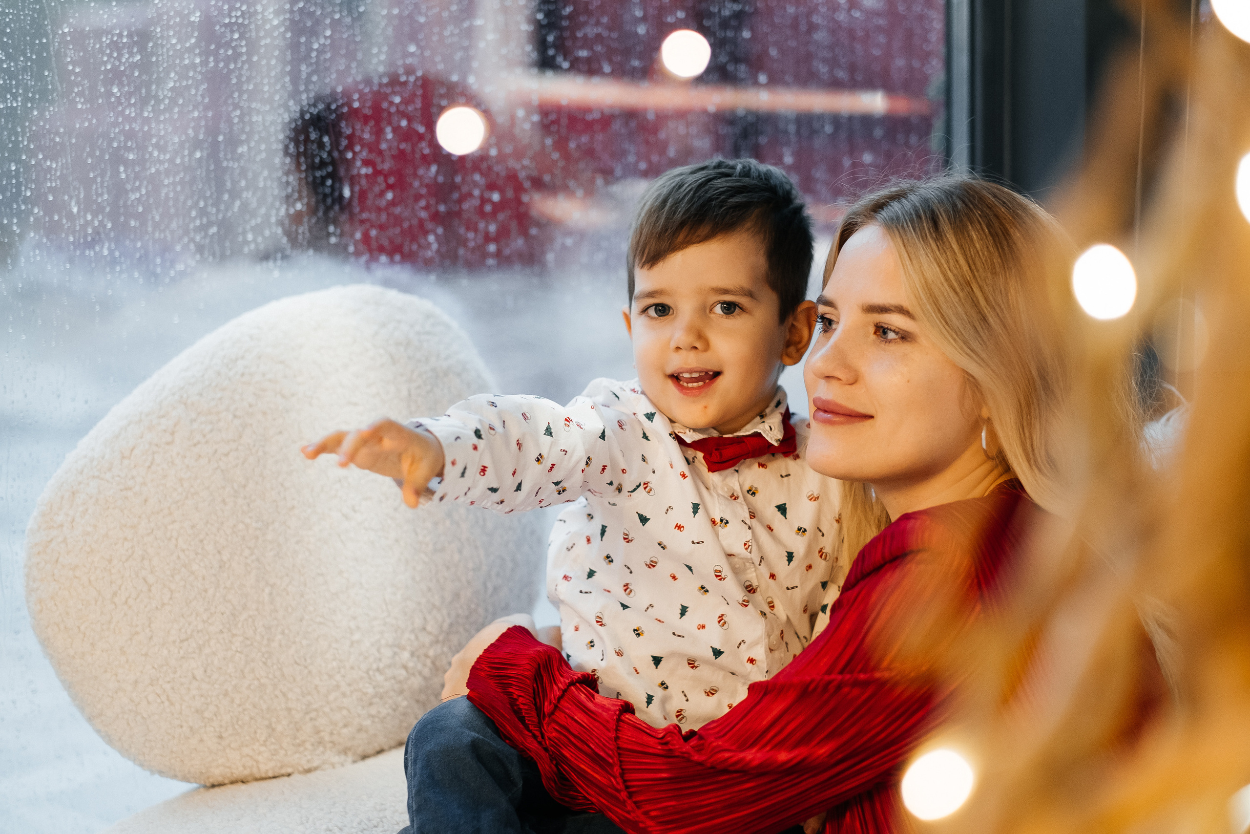 Новогодняя фотосессия Даши с мальчишками. Сімейний і портретний фотограф у Києві Проценко Алла