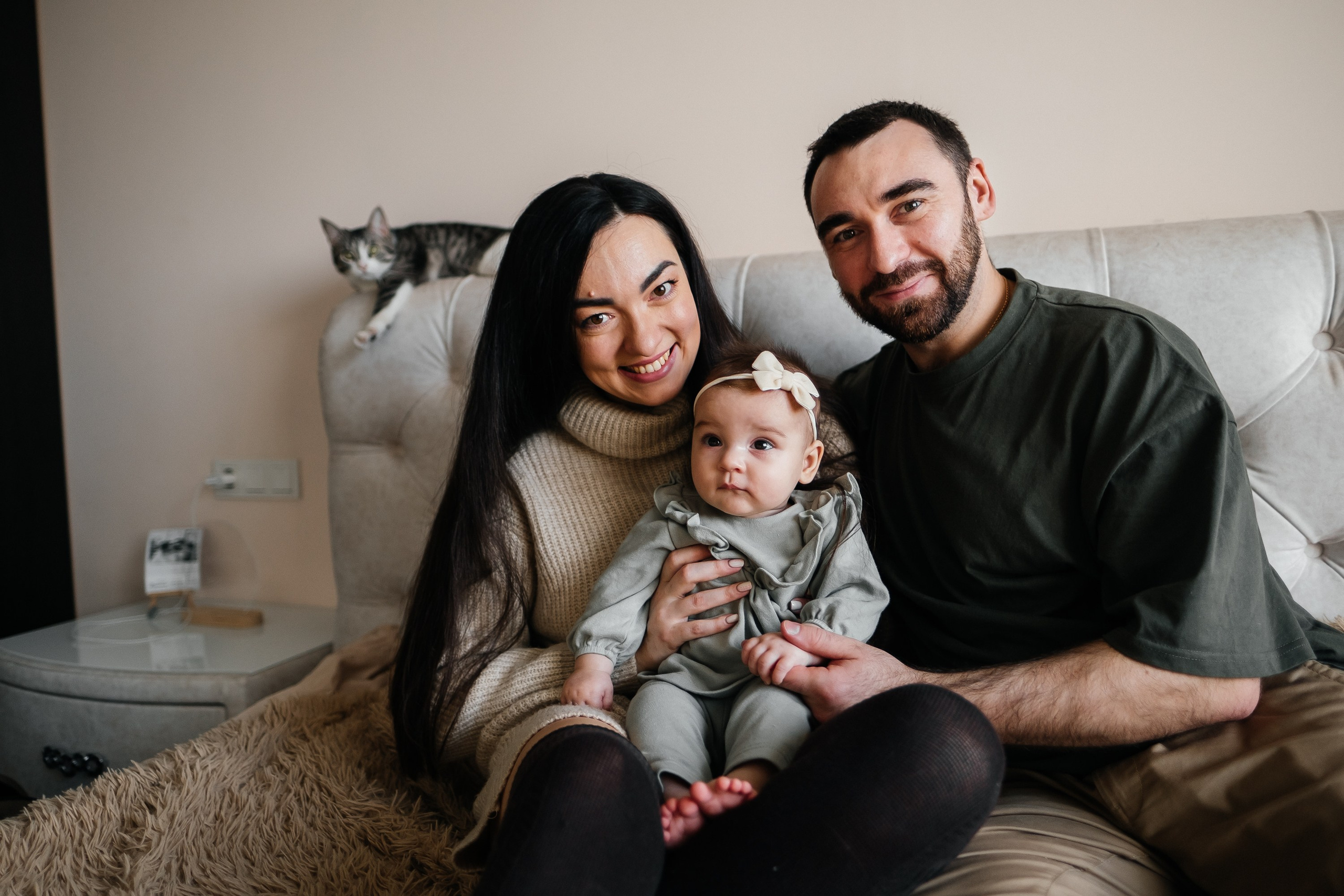 Сімейне гніздечко Каті та Діми. Сімейний і портретний фотограф у Києві Проценко Алла