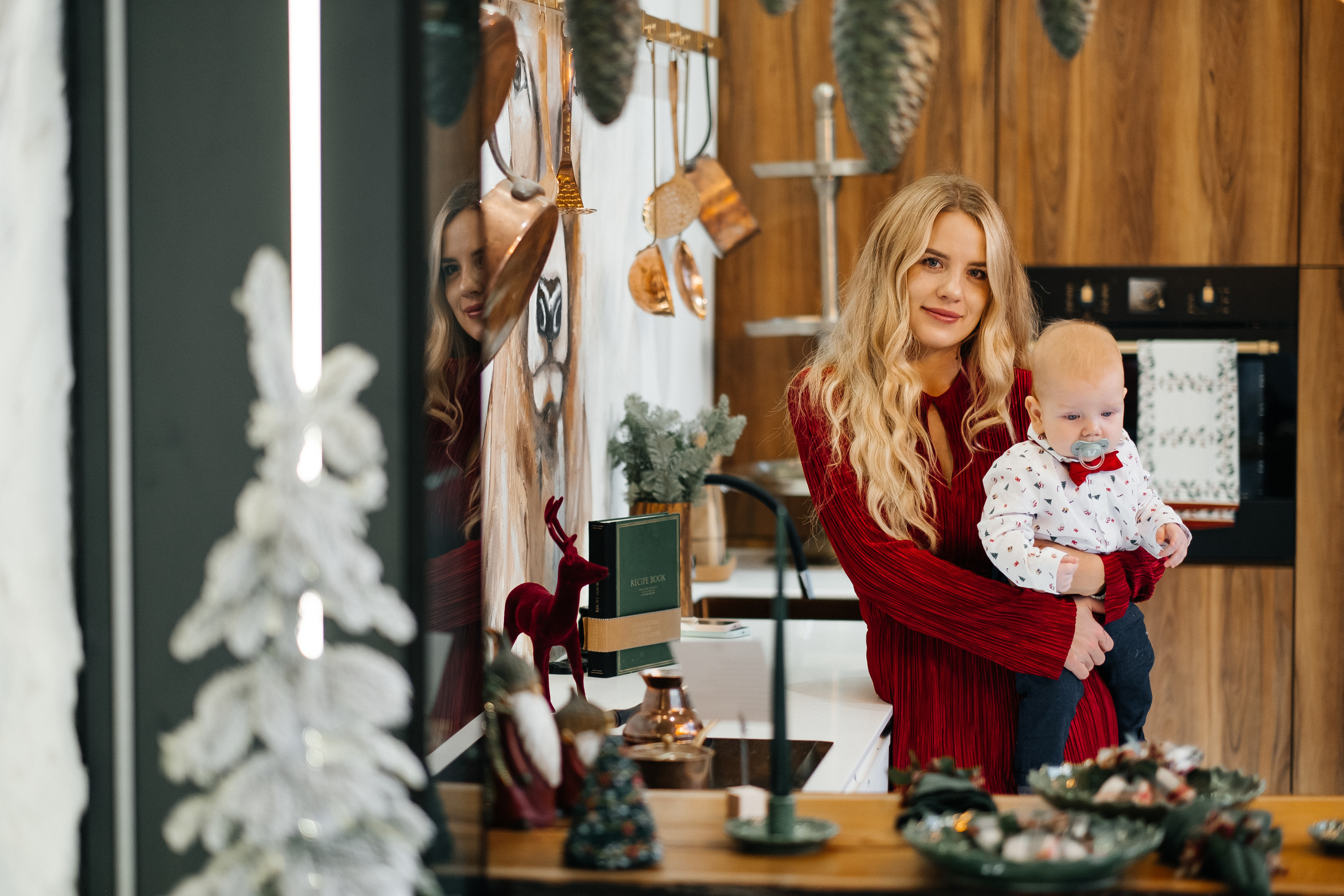 Новогодняя фотосессия Даши с мальчишками. Сімейний і портретний фотограф у Києві Проценко Алла