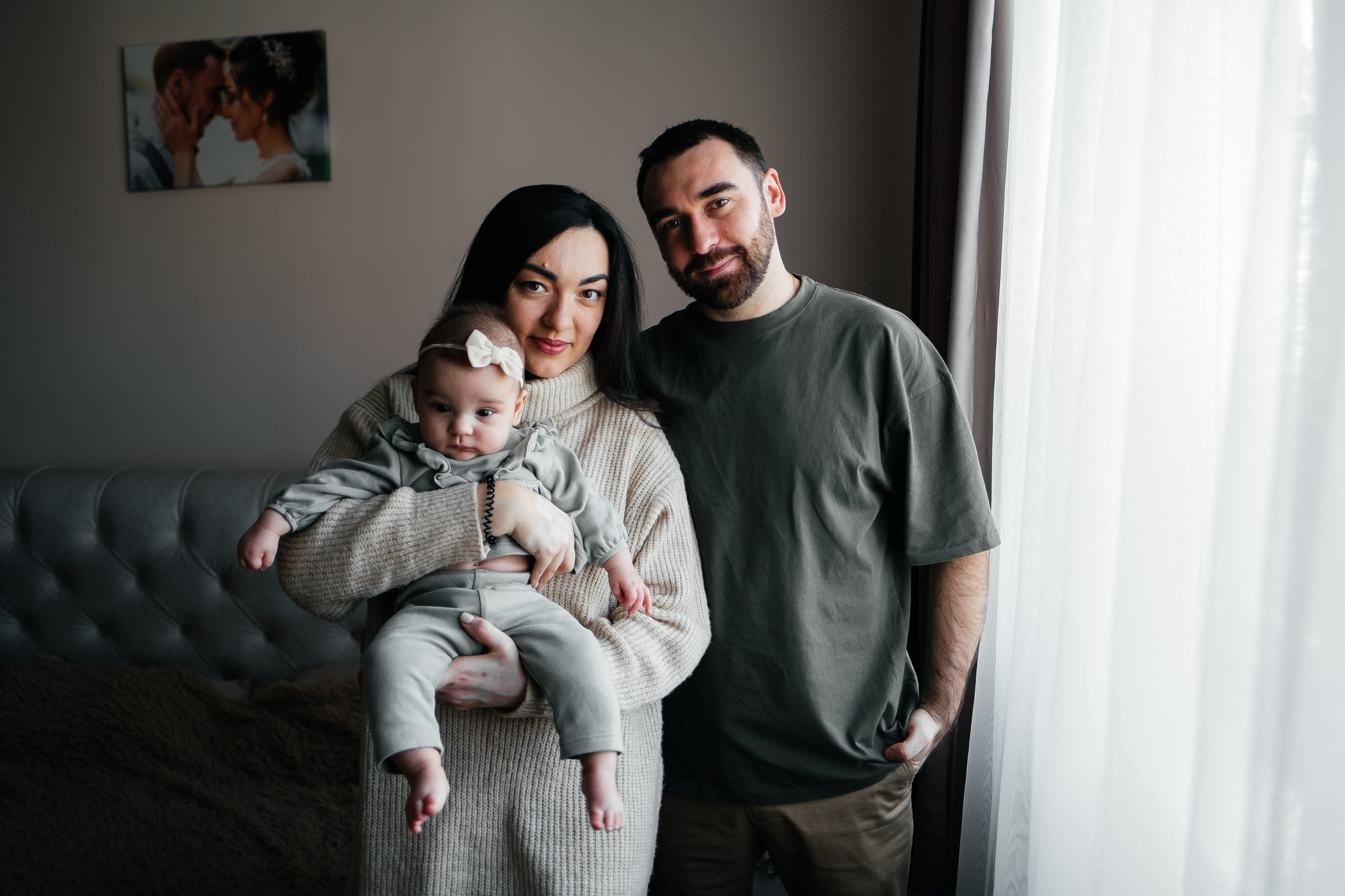 Сімейне гніздечко Каті та Діми. Сімейний і портретний фотограф у Києві Проценко Алла