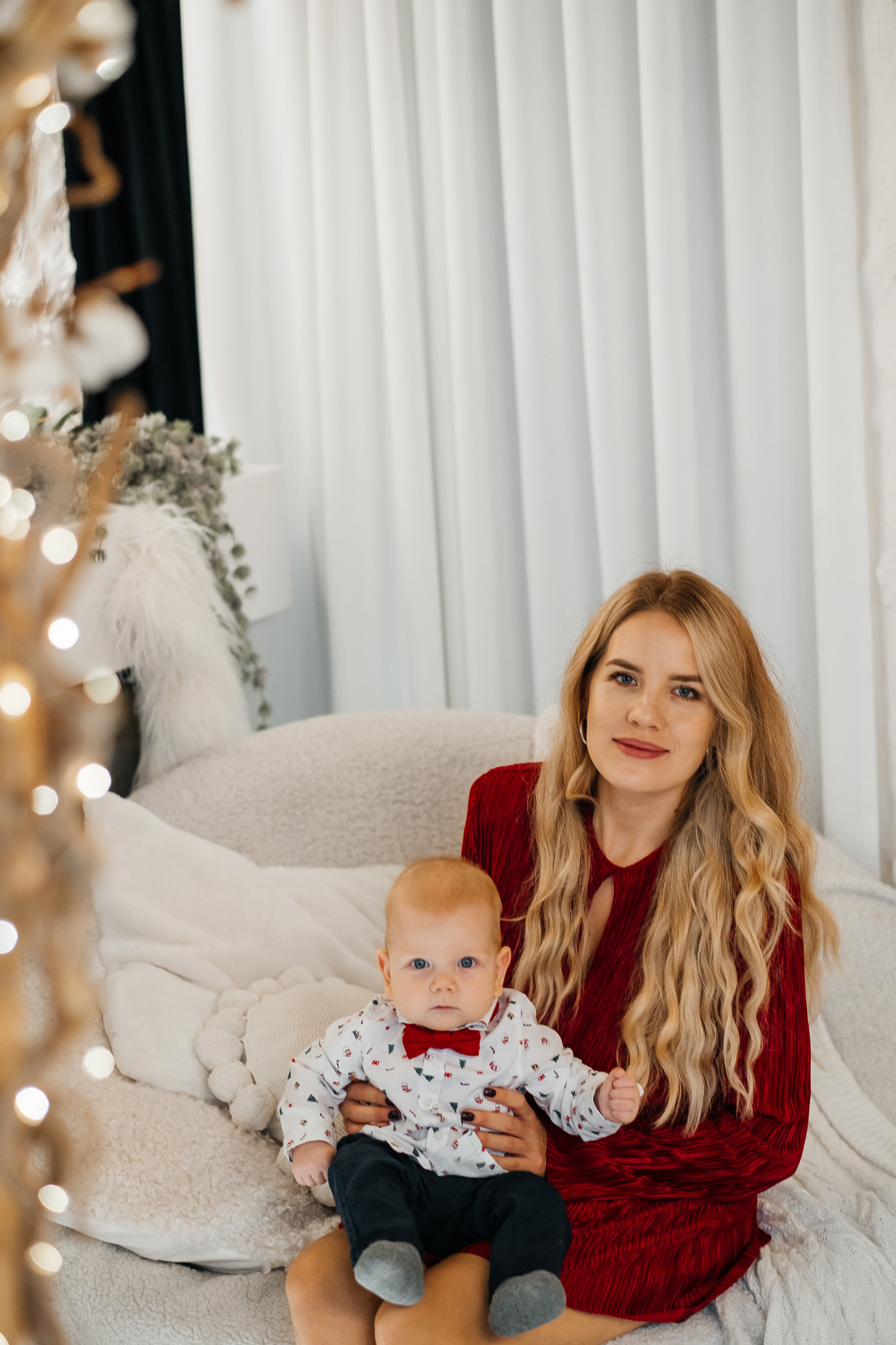 Новогодняя фотосессия Даши с мальчишками. Сімейний і портретний фотограф у Києві Проценко Алла