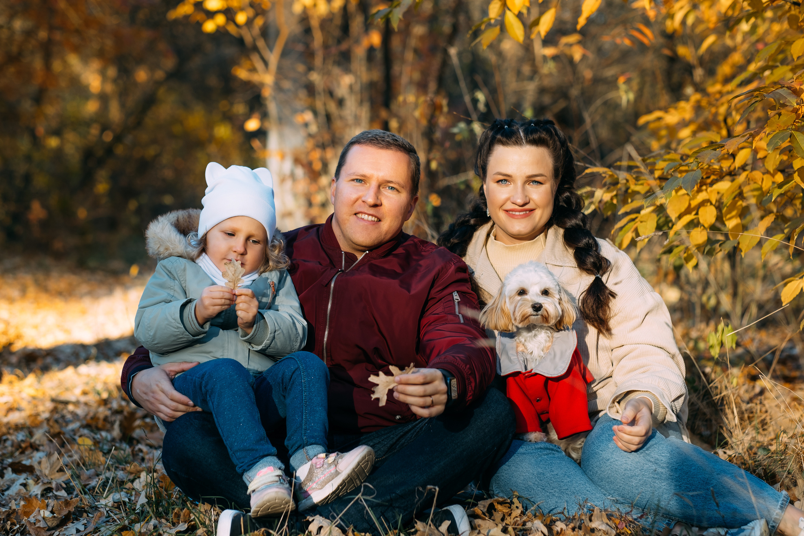 Теплые осенние поцелуи. Сімейний і портретний фотограф у Києві Проценко Алла