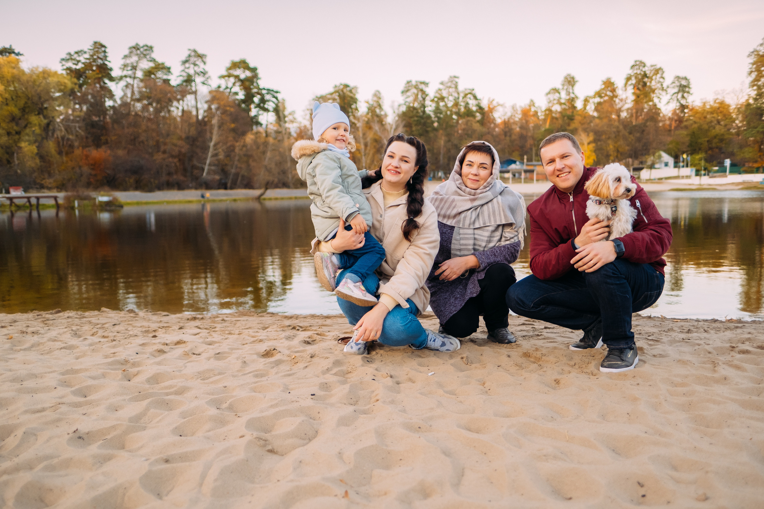 Теплые осенние поцелуи. Сімейний і портретний фотограф у Києві Проценко Алла