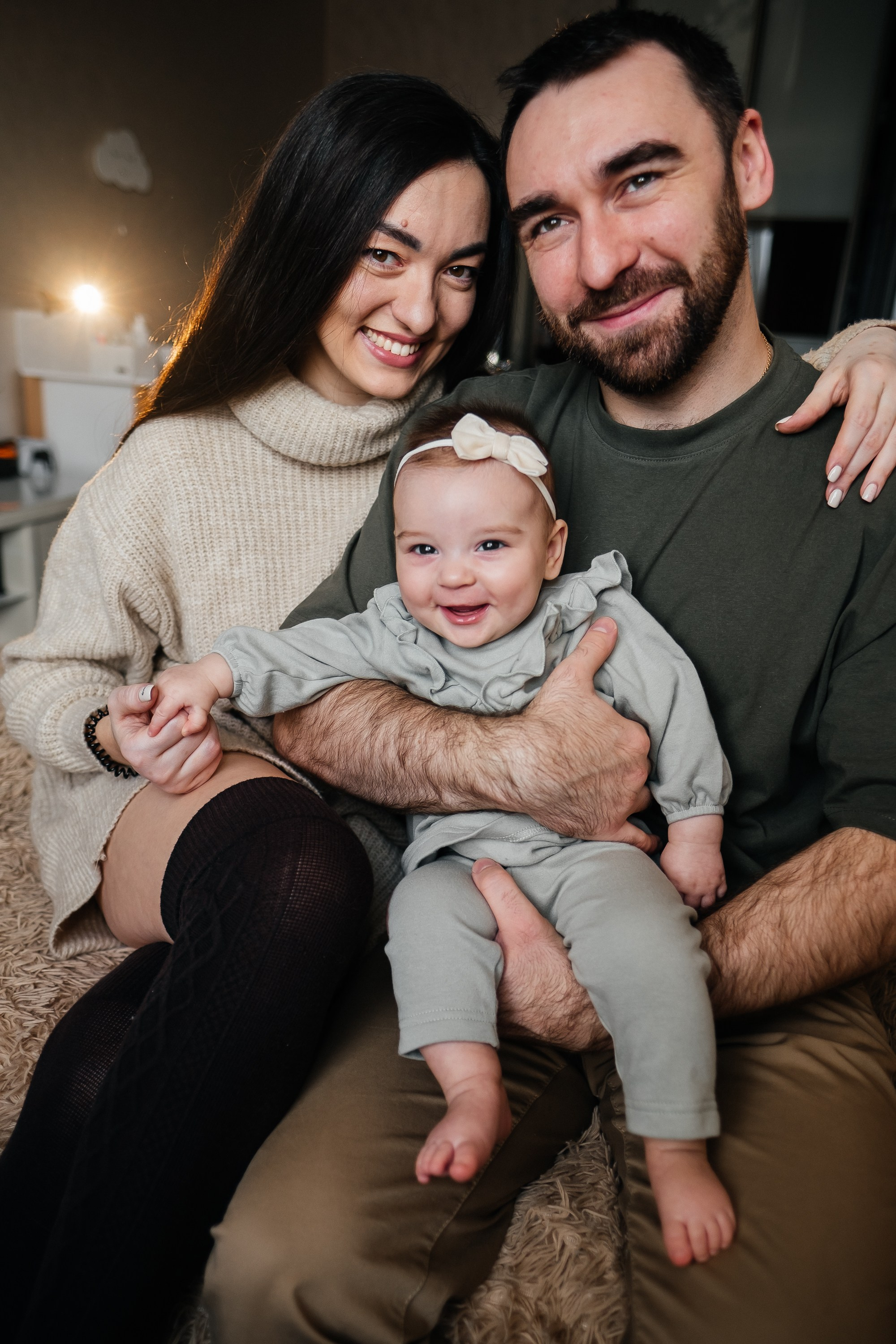 Сімейне гніздечко Каті та Діми. Сімейний і портретний фотограф у Києві Проценко Алла