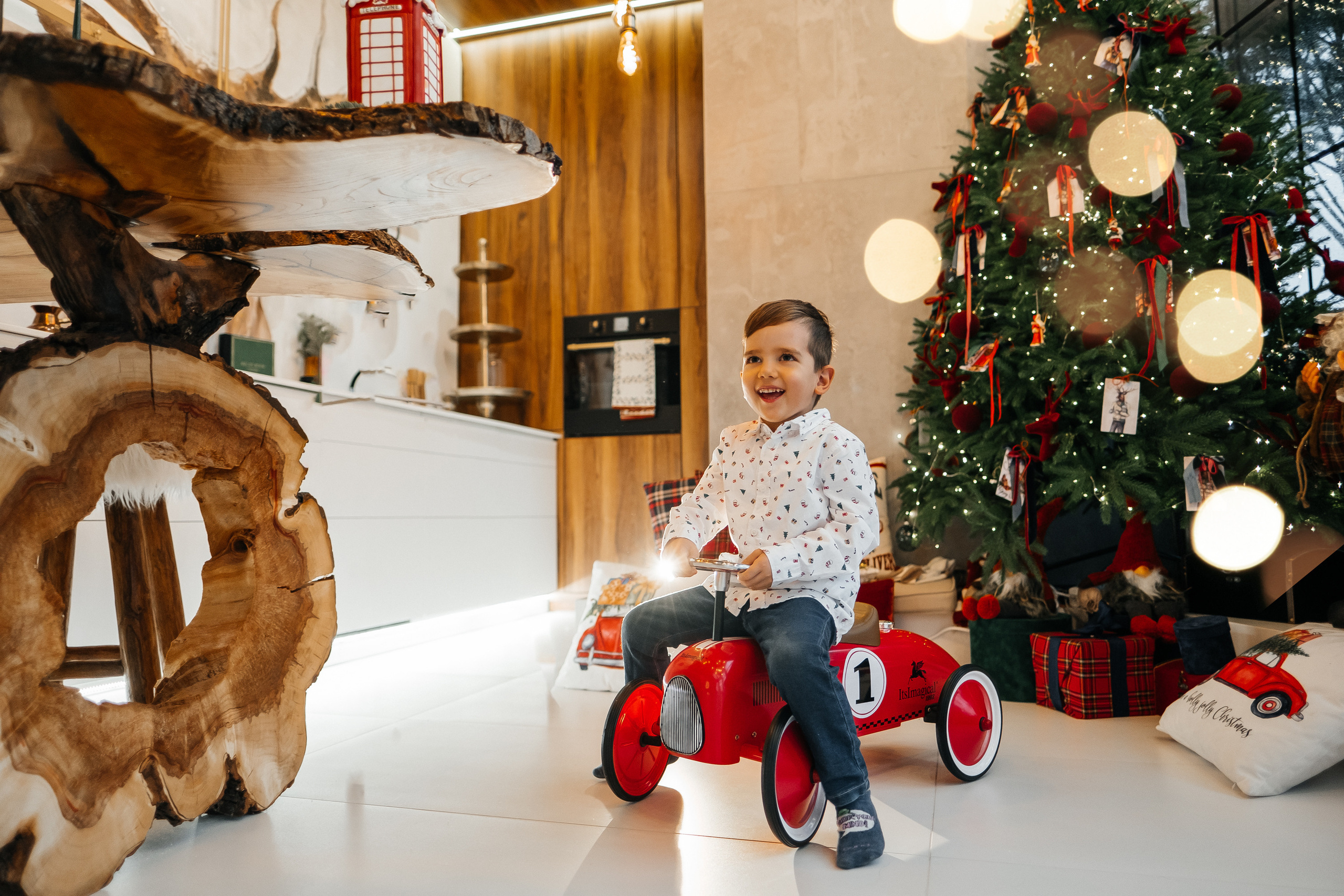 Новогодняя фотосессия Даши с мальчишками. Сімейний і портретний фотограф у Києві Проценко Алла