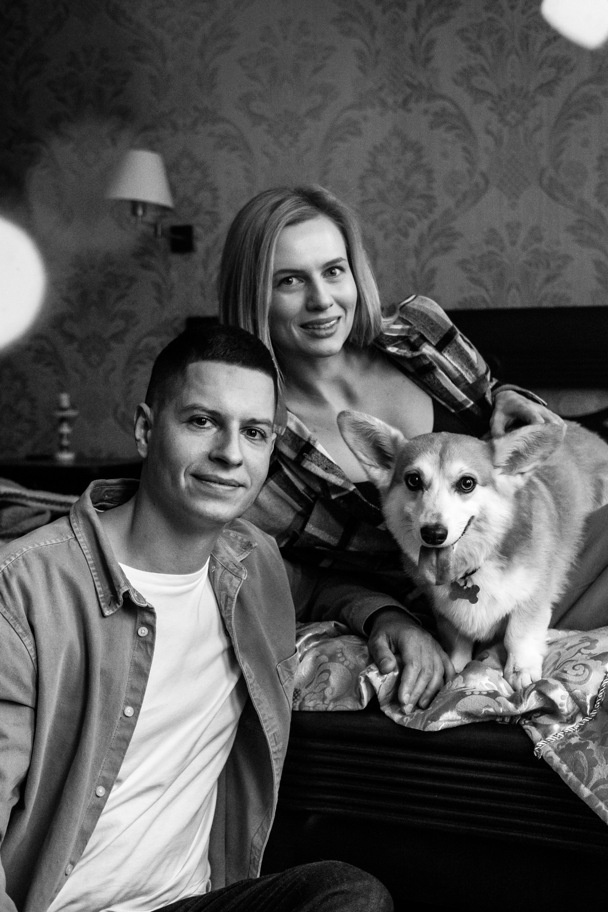 Затишна домашня фотосесія з улюбленцем. Сімейний і портретний фотограф у Києві Проценко Алла