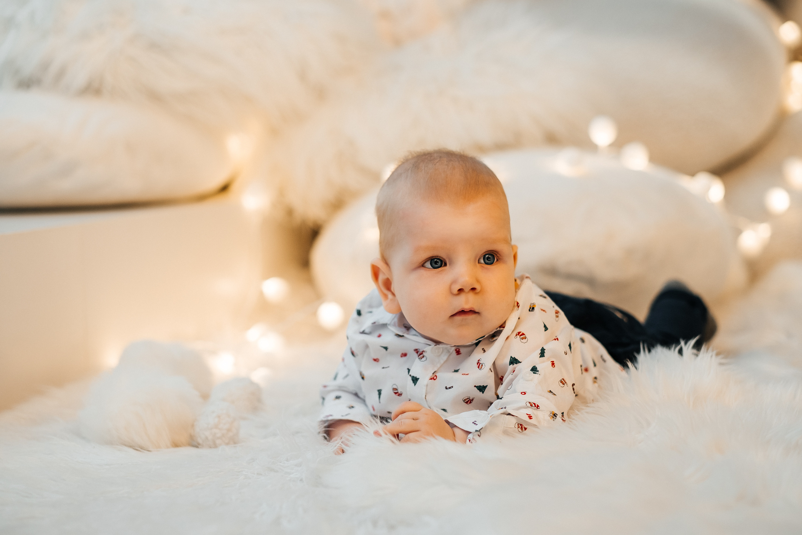 Новогодняя фотосессия Даши с мальчишками. Сімейний і портретний фотограф у Києві Проценко Алла