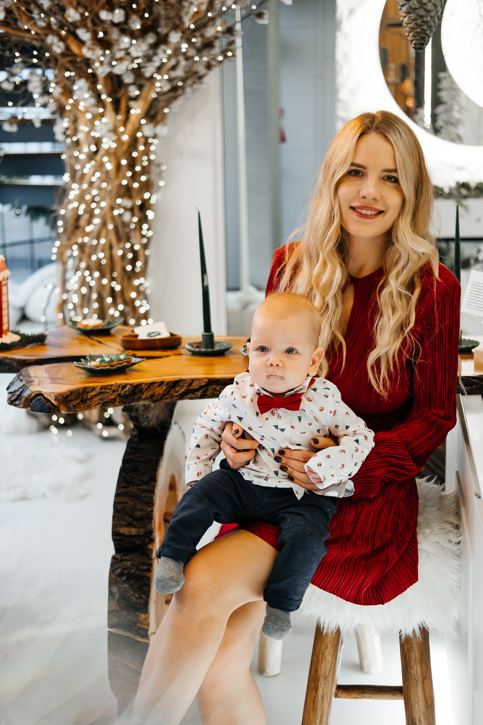 Новогодняя фотосессия Даши с мальчишками. Сімейний і портретний фотограф у Києві Проценко Алла