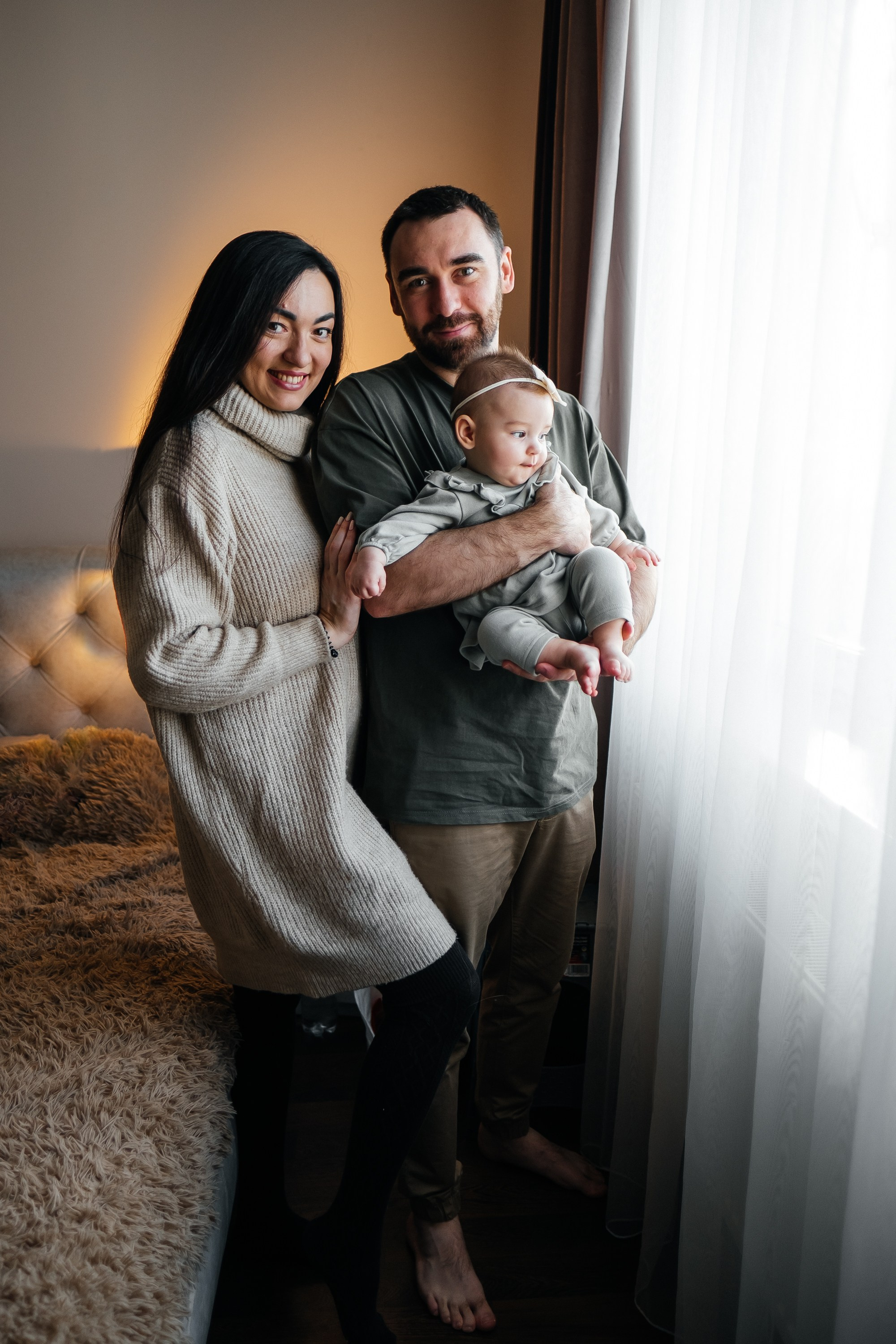 Сімейне гніздечко Каті та Діми. Сімейний і портретний фотограф у Києві Проценко Алла