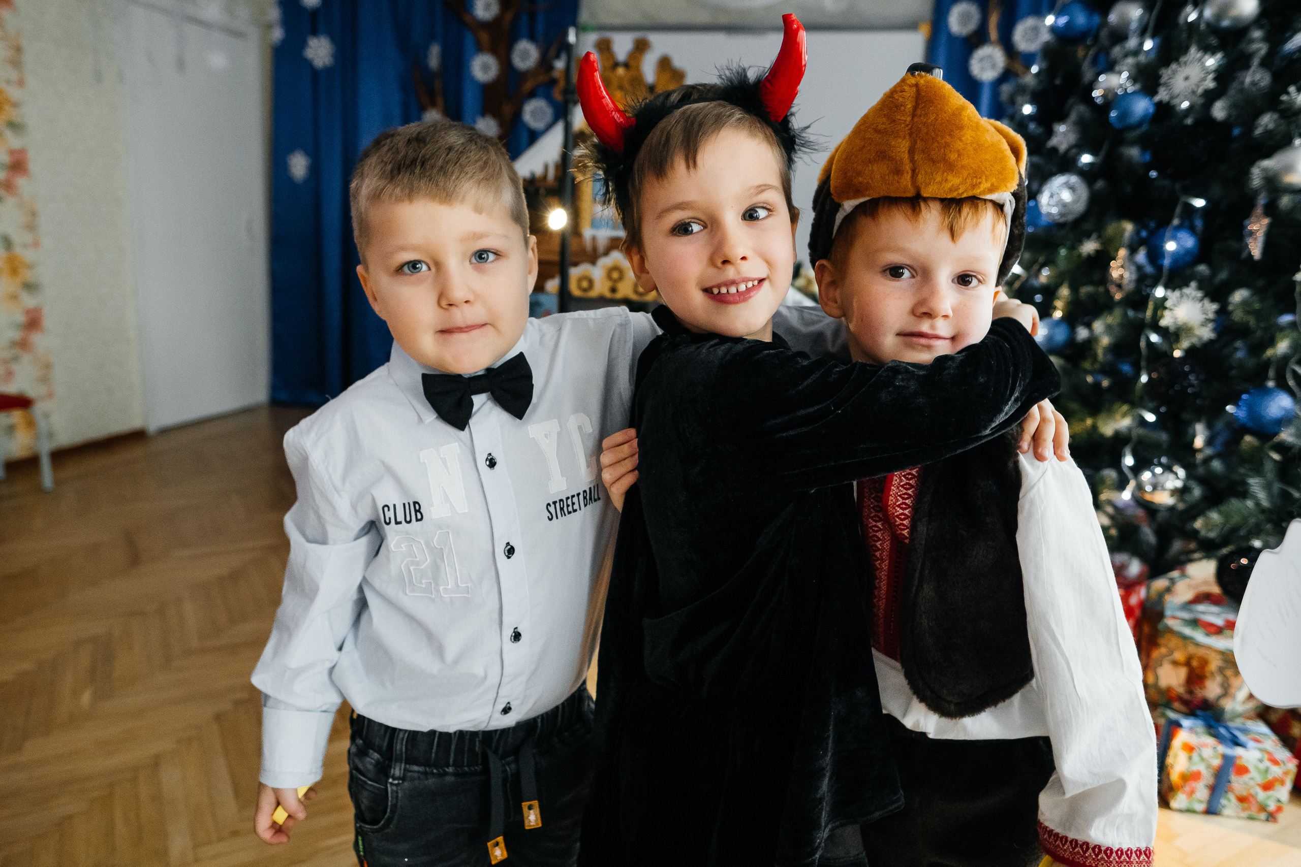 Новорічне свято в садочку. Сімейний і портретний фотограф у Києві Проценко Алла