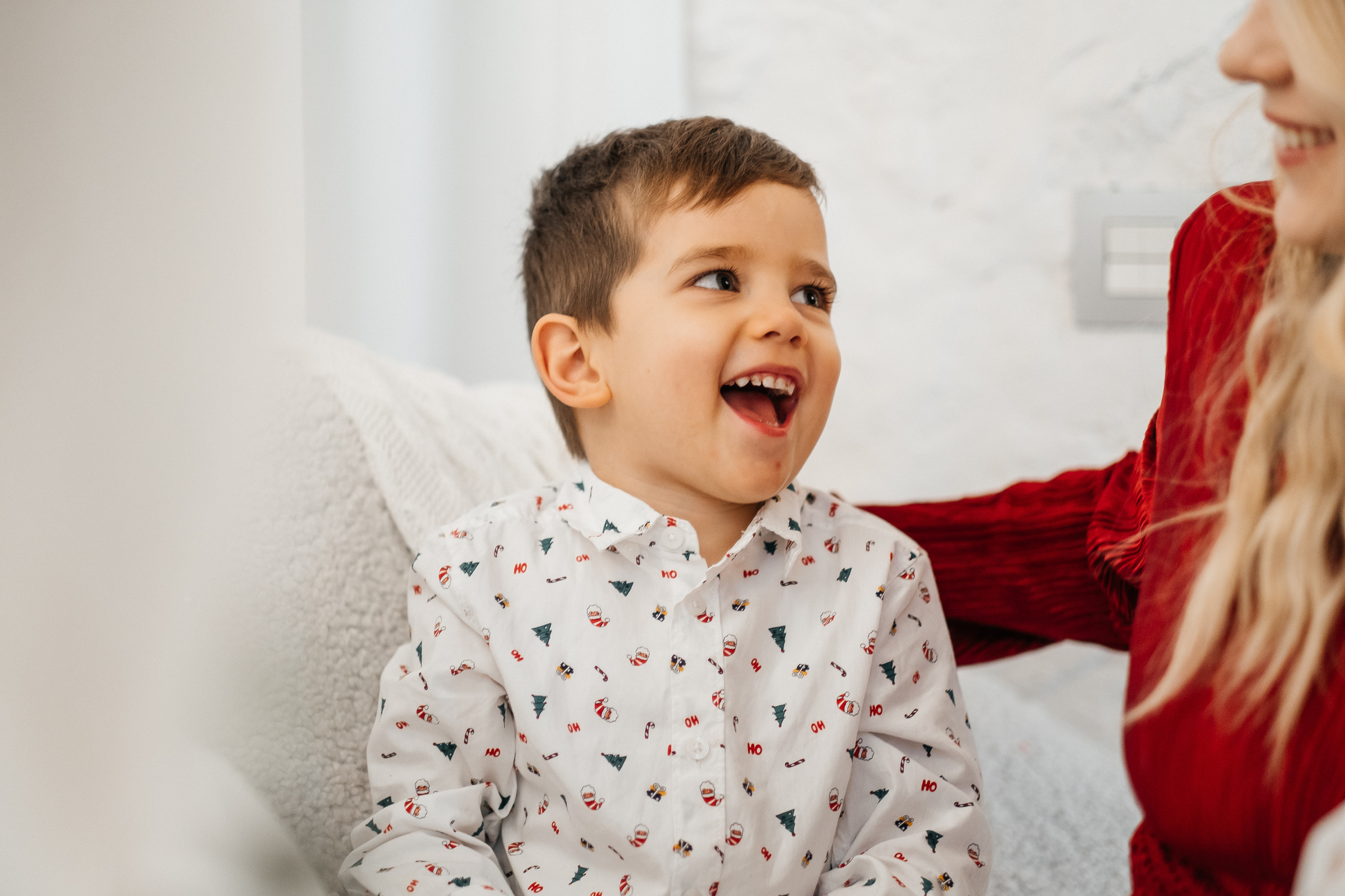 Новогодняя фотосессия Даши с мальчишками. Сімейний і портретний фотограф у Києві Проценко Алла