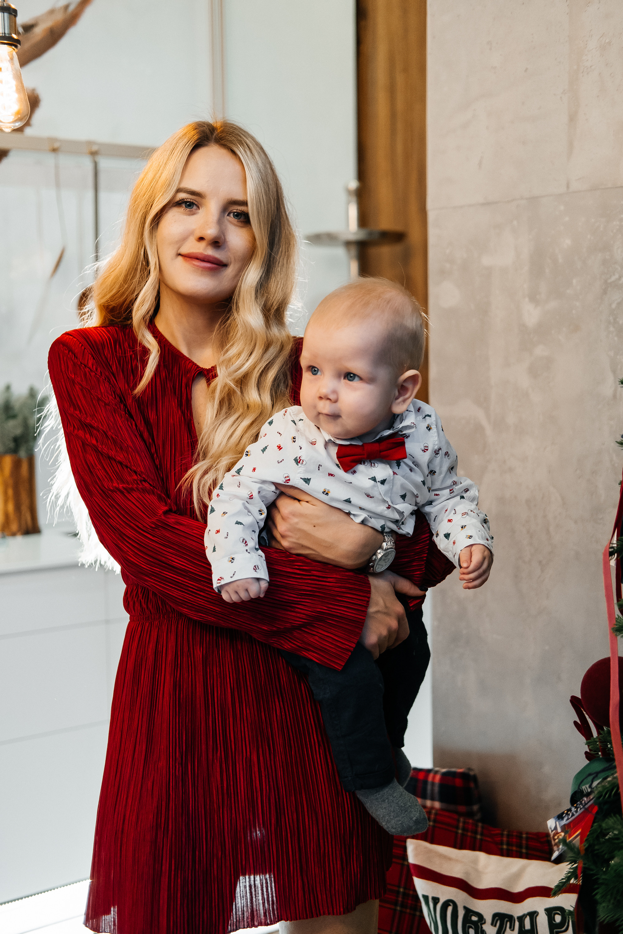 Новогодняя фотосессия Даши с мальчишками. Сімейний і портретний фотограф у Києві Проценко Алла