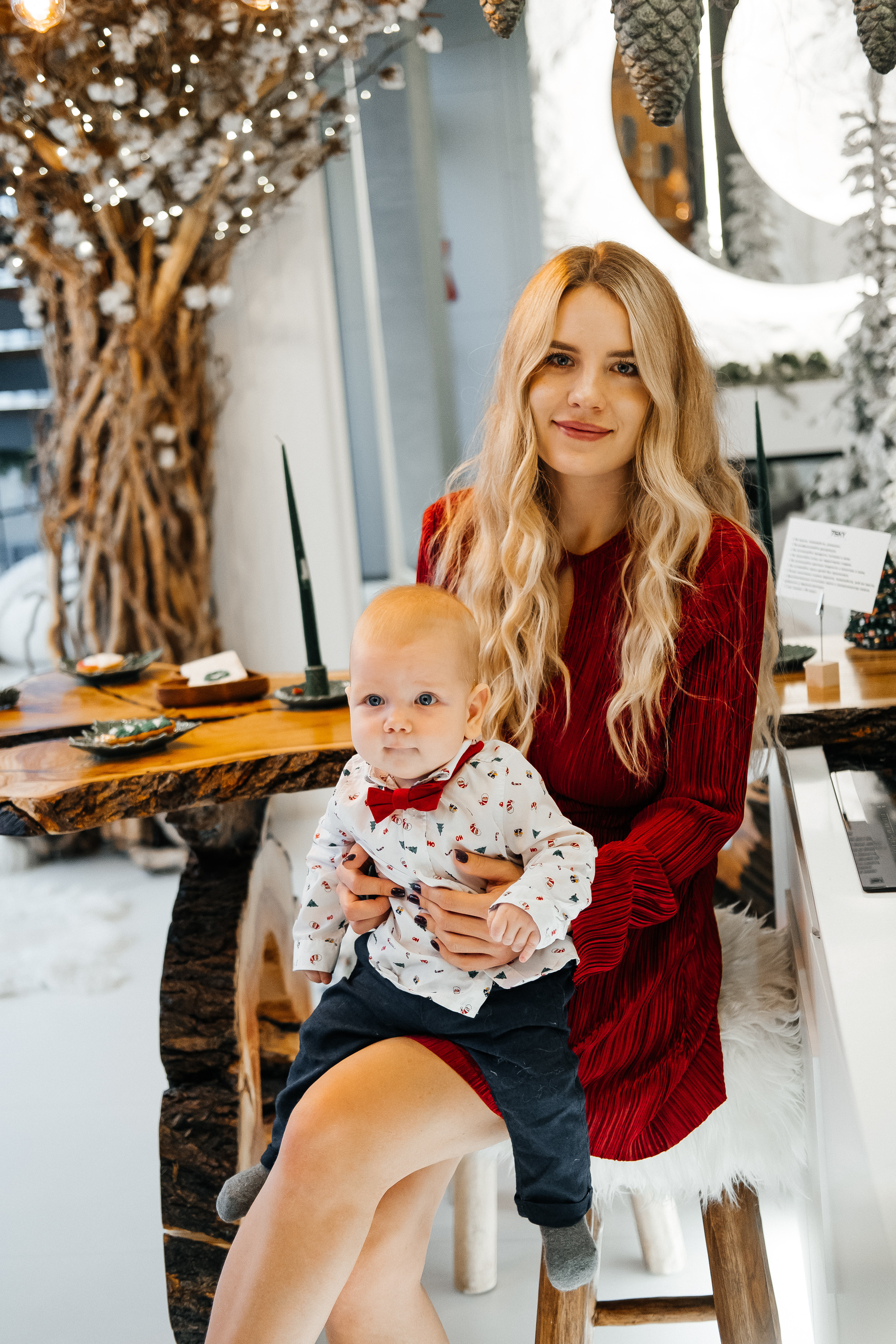 Новогодняя фотосессия Даши с мальчишками. Сімейний і портретний фотограф у Києві Проценко Алла