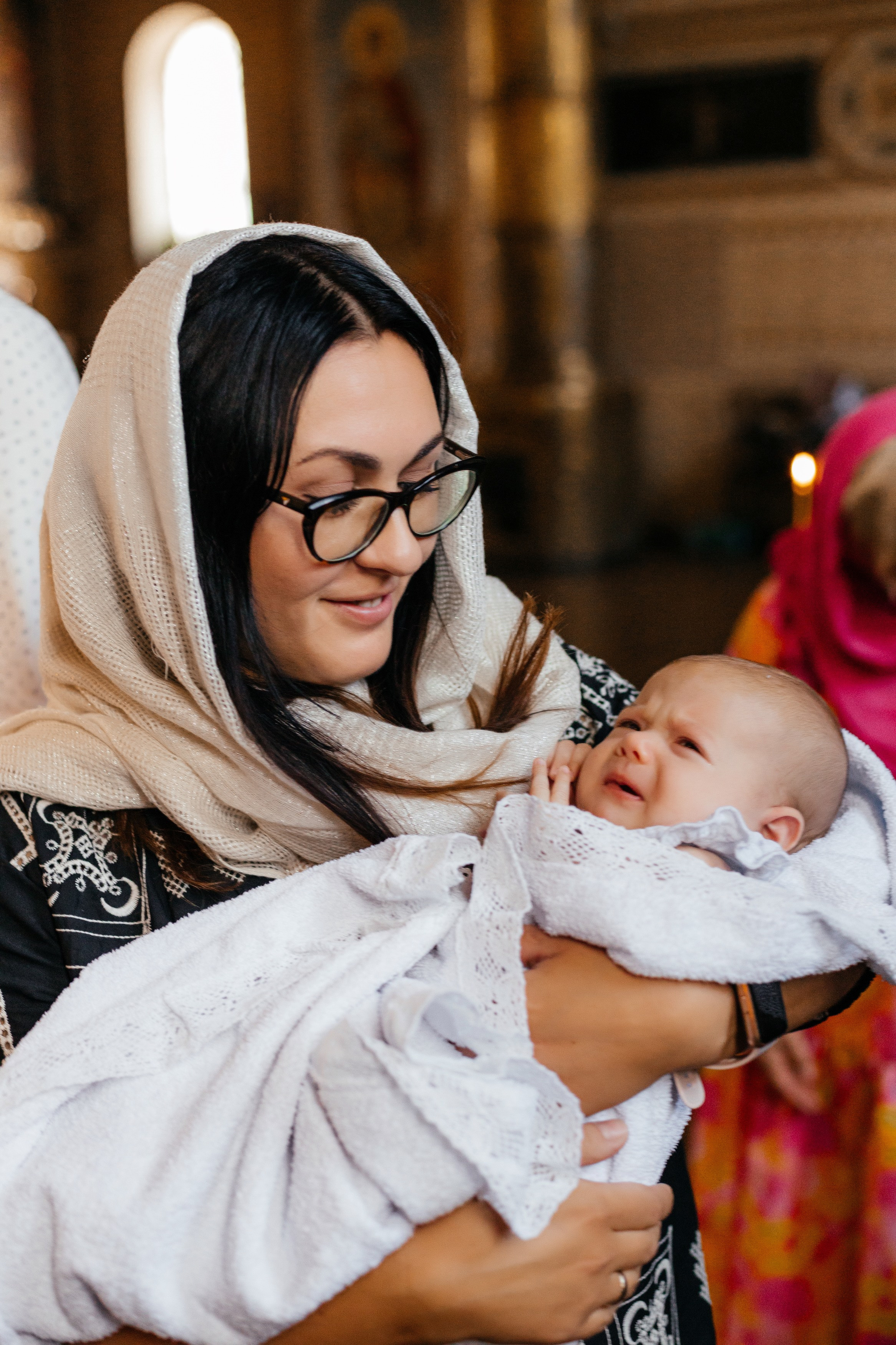 Хрещення Олівії. Фотограф Анастасия Шемет