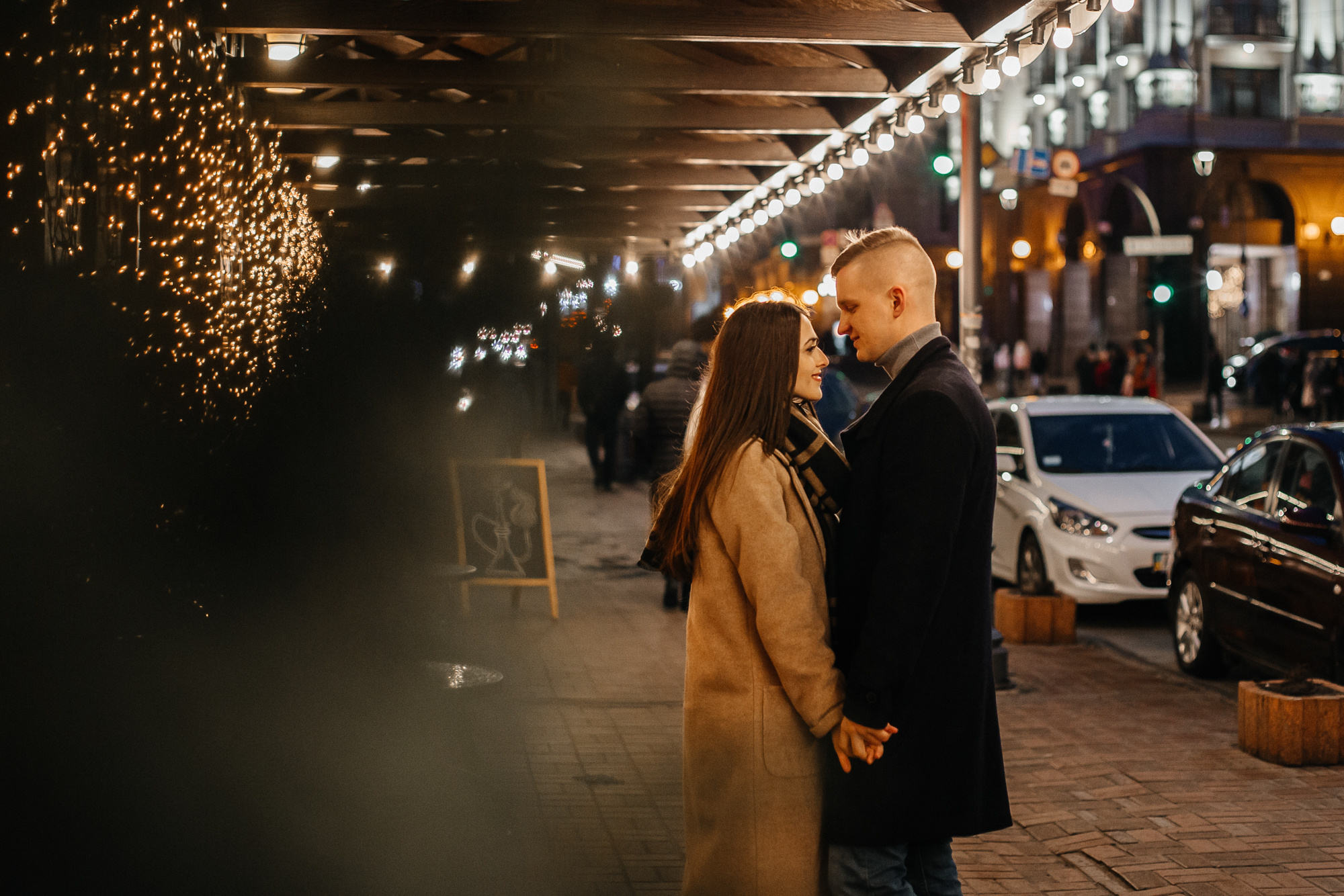 Ира и Дима — a christmas story. Фотограф Анастасия Шемет