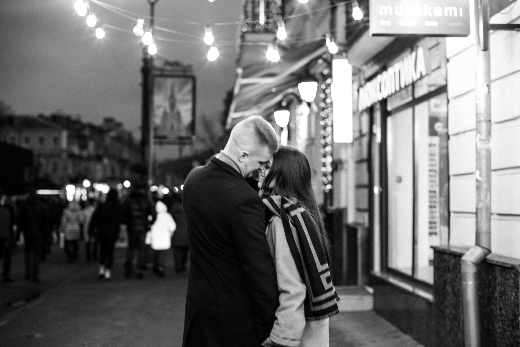 Ира и Дима — a christmas story. Фотограф Анастасия Шемет