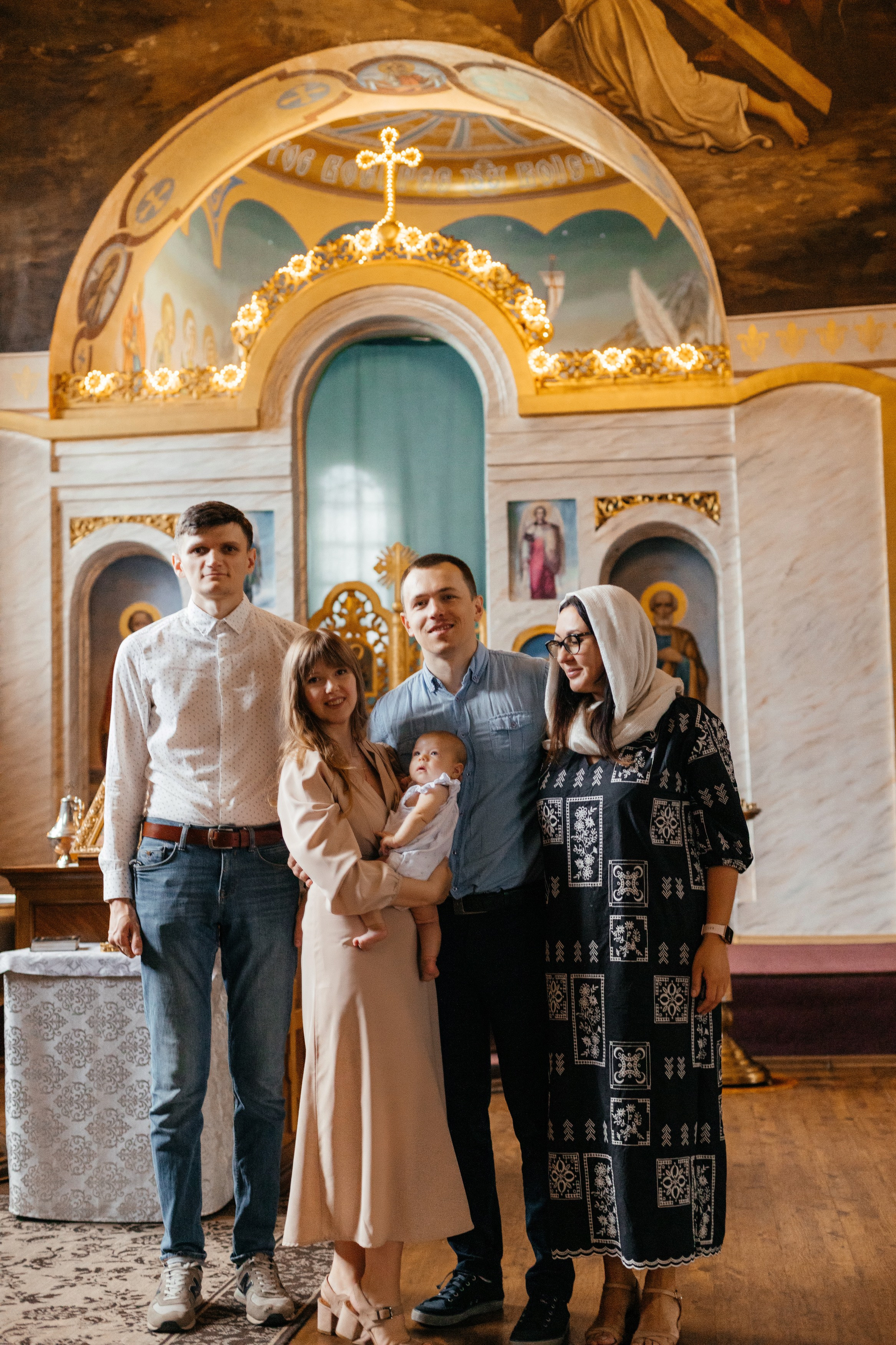 Хрещення Олівії. Фотограф Анастасия Шемет