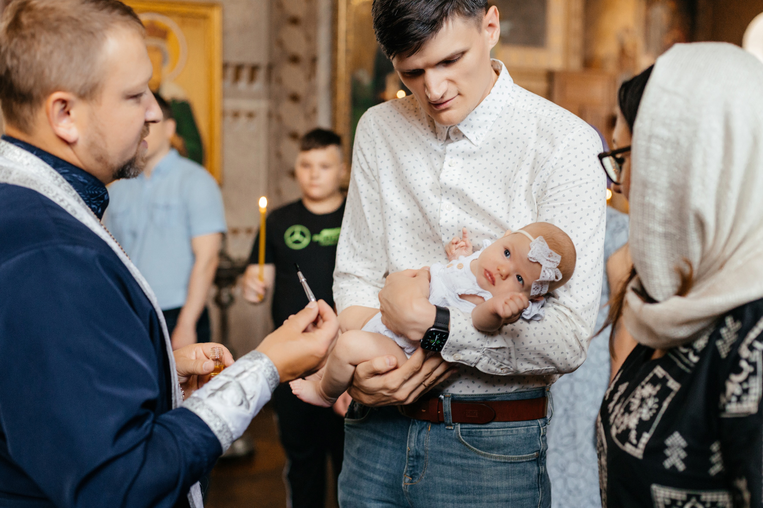 Хрещення Олівії. Фотограф Анастасия Шемет