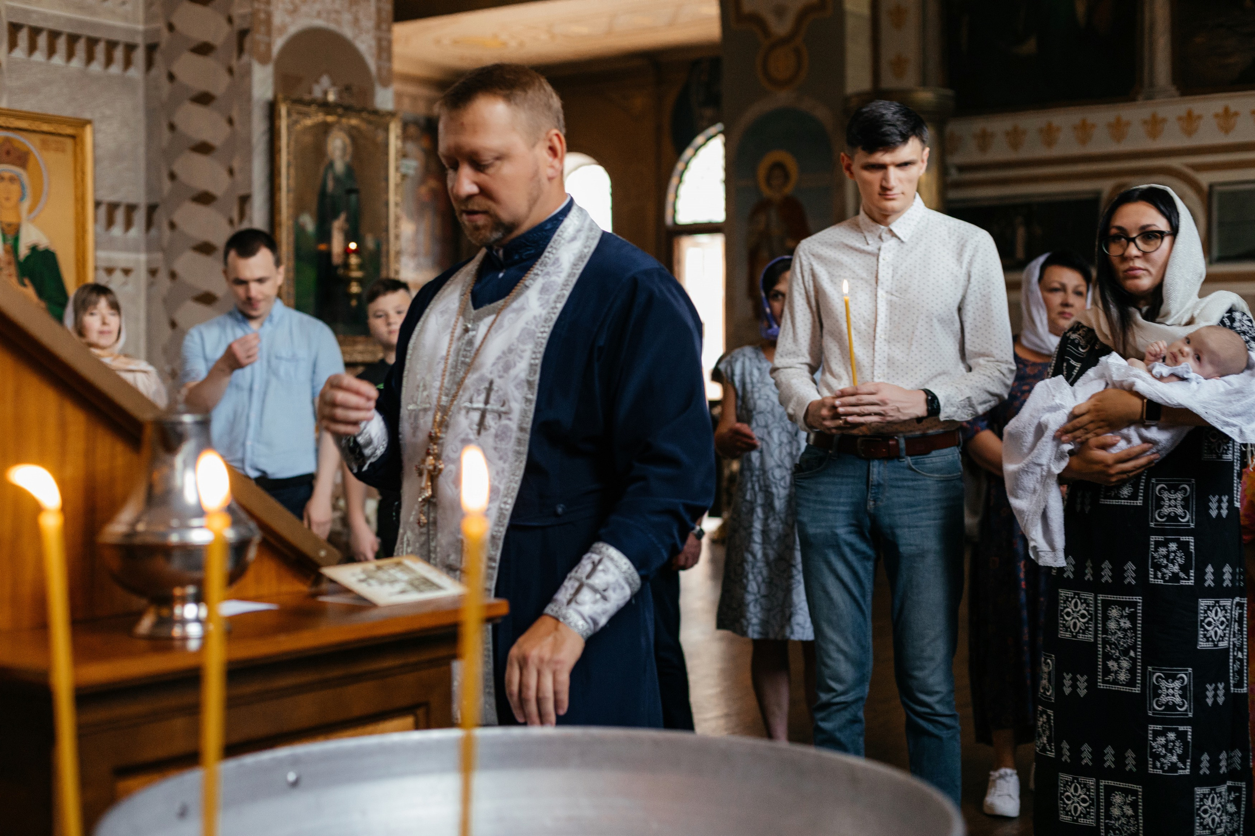 Хрещення Олівії. Фотограф Анастасия Шемет