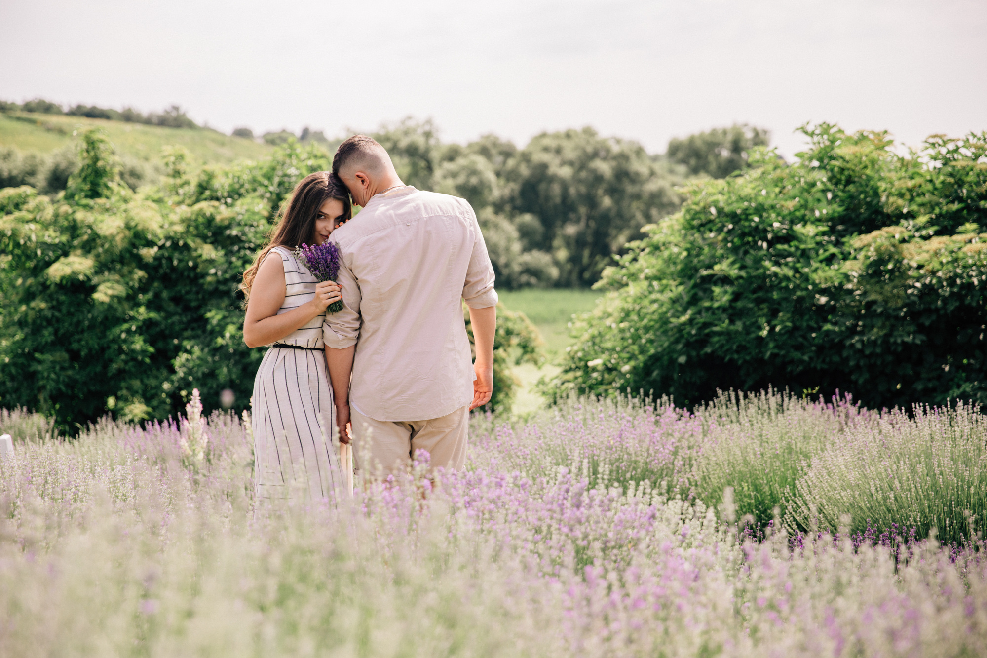 Лавандовая история Насти и Андрея. Фотограф Анастасия Шемет