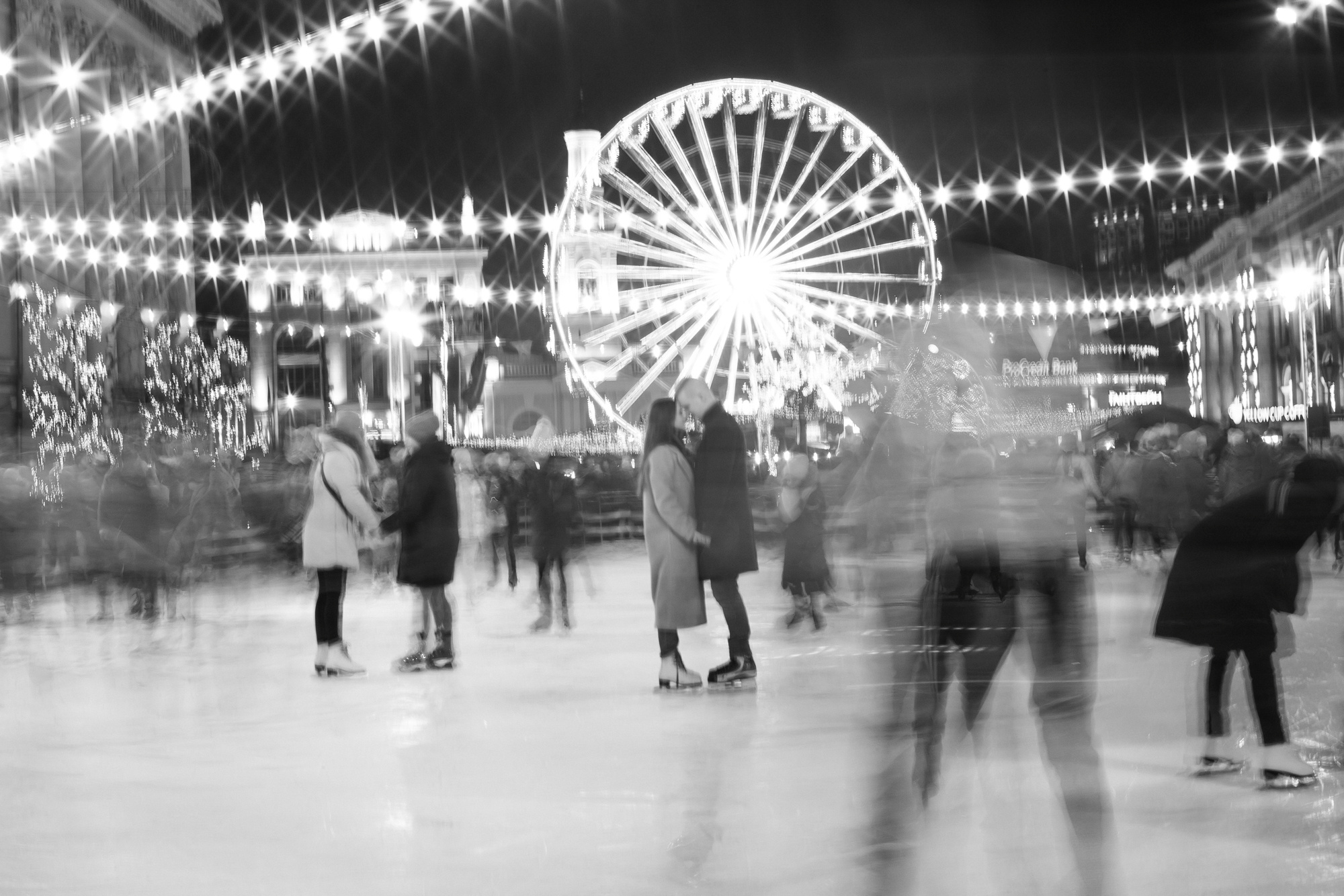 Ира и Дима — a christmas story. Фотограф Анастасия Шемет