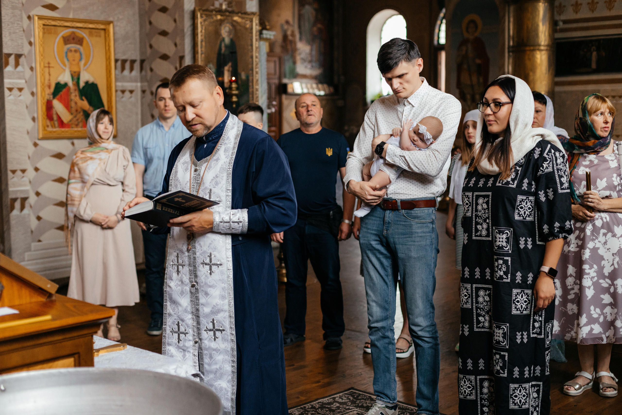 Хрещення Олівії. Фотограф Анастасия Шемет