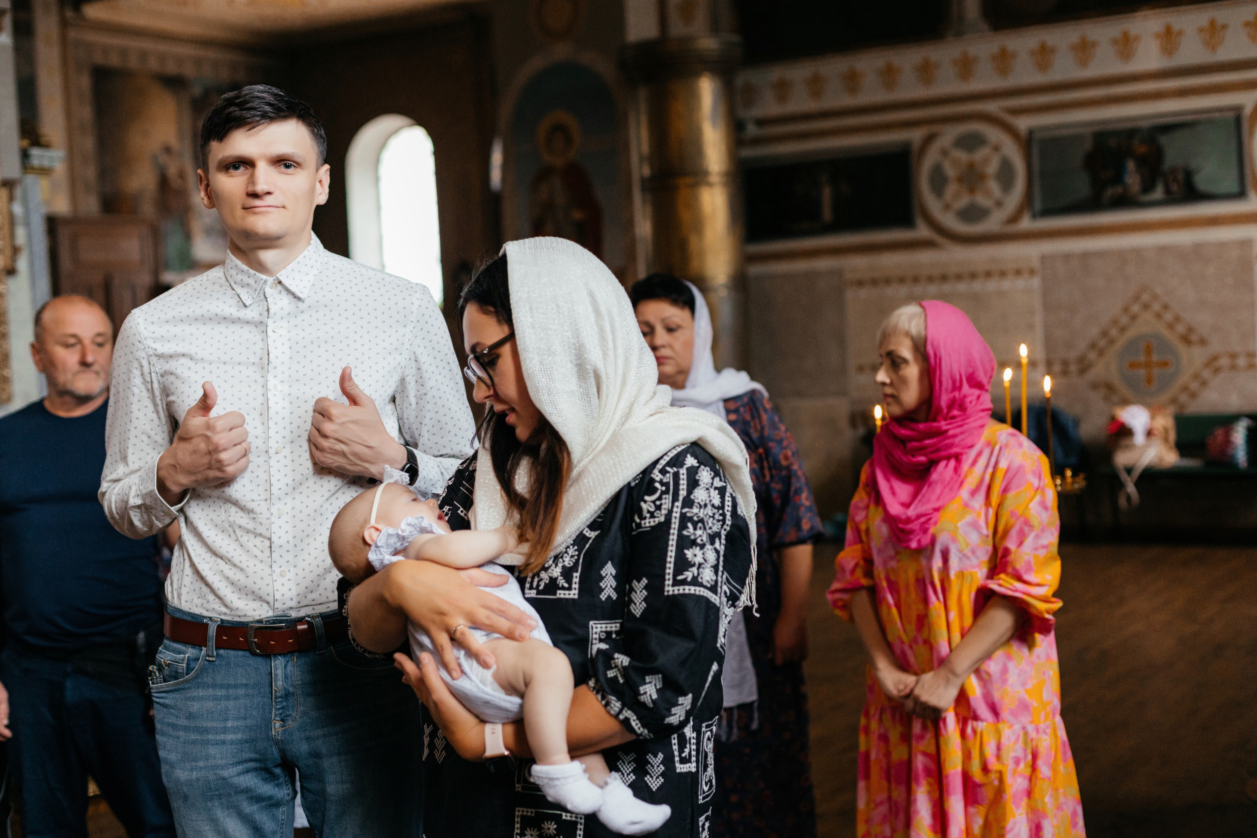 Хрещення Олівії. Фотограф Анастасия Шемет