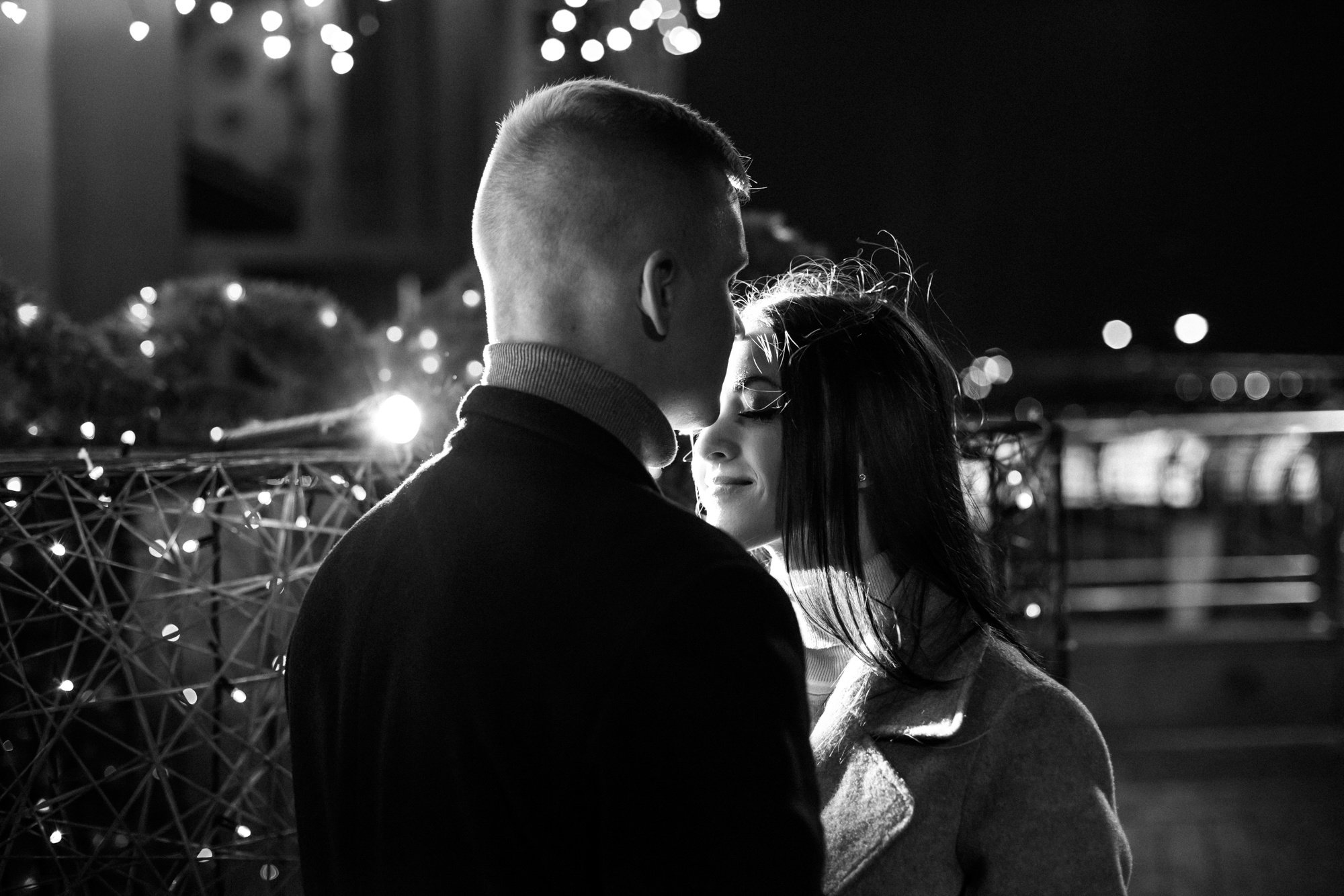 Ира и Дима — a christmas story. Фотограф Анастасия Шемет