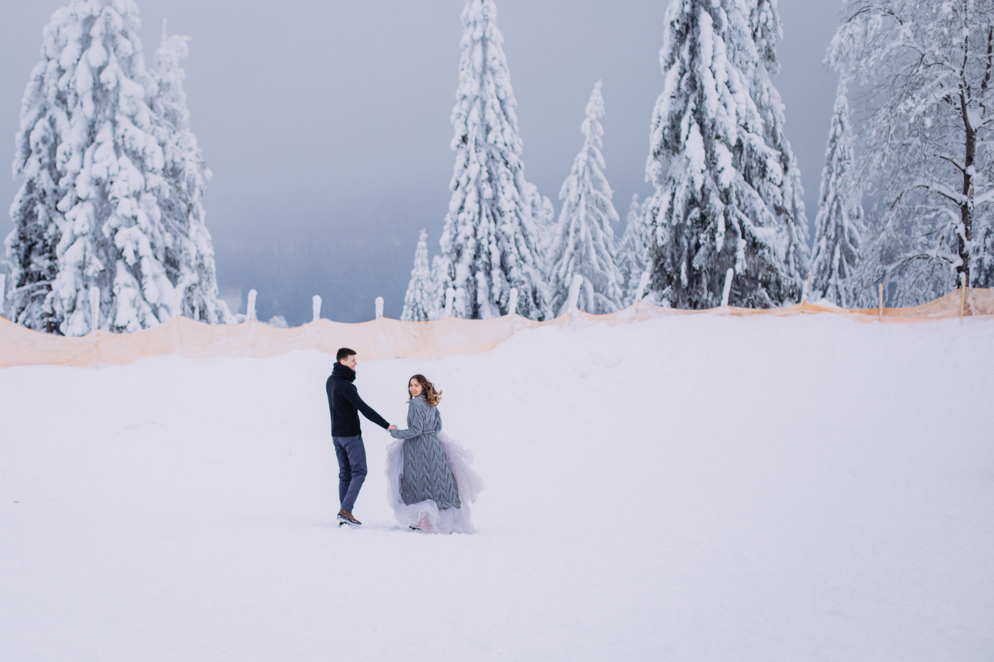 Лена и Игорь — Winter wedding. Фотограф Анастасия Шемет