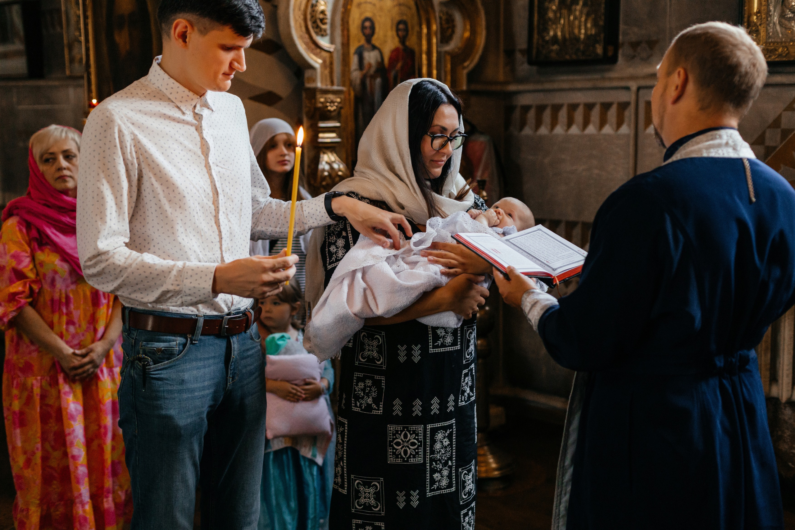 Хрещення Олівії. Фотограф Анастасия Шемет