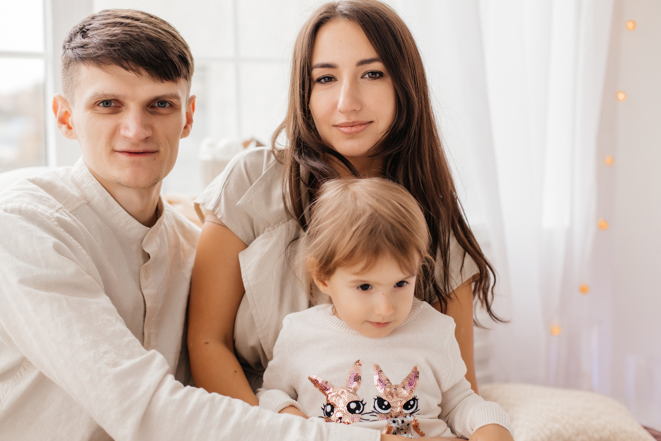 Настя, Андрей и Ксюша. Фотограф Анастасия Шемет