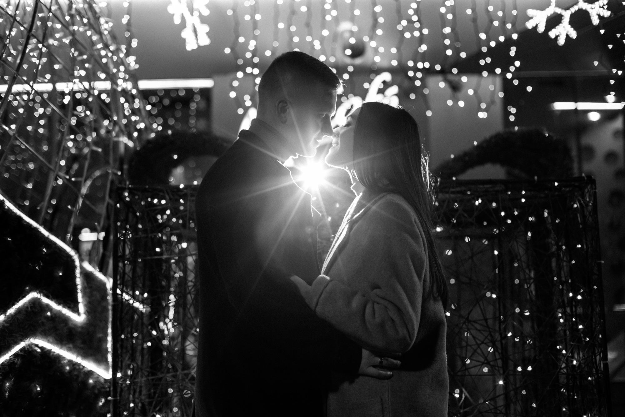 Ира и Дима — a christmas story. Фотограф Анастасия Шемет