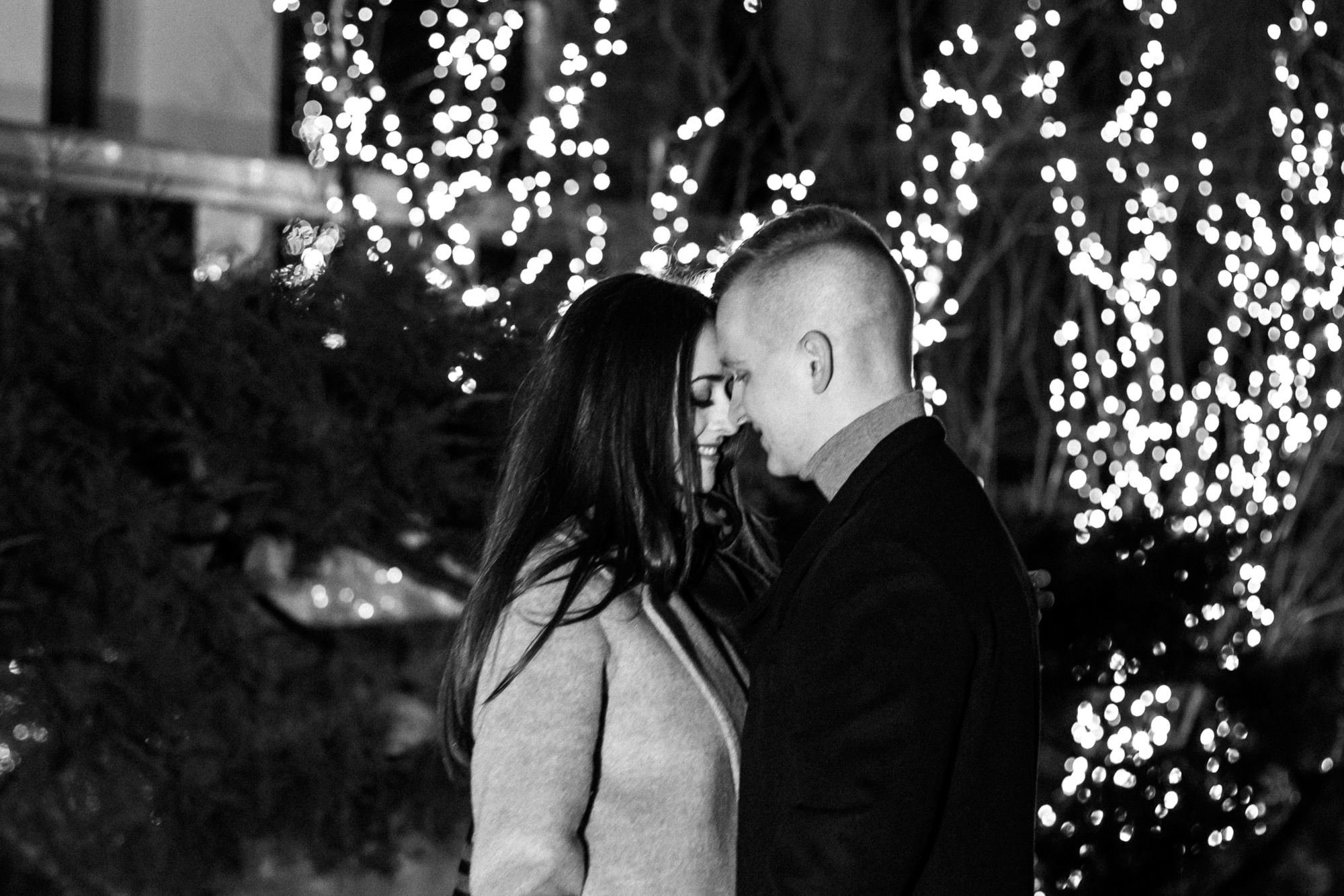 Ира и Дима — a christmas story. Фотограф Анастасия Шемет