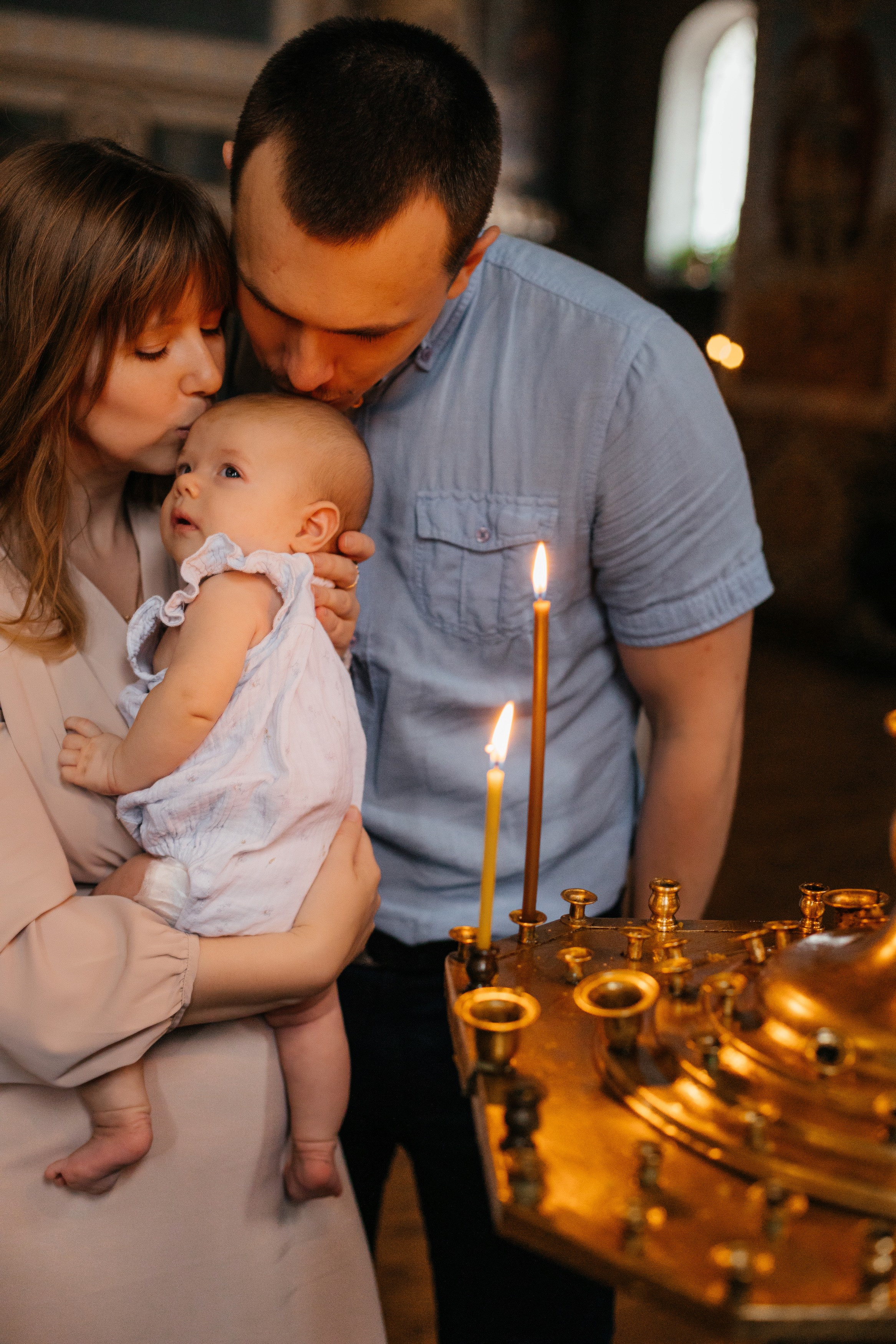 Хрещення Олівії. Фотограф Анастасия Шемет
