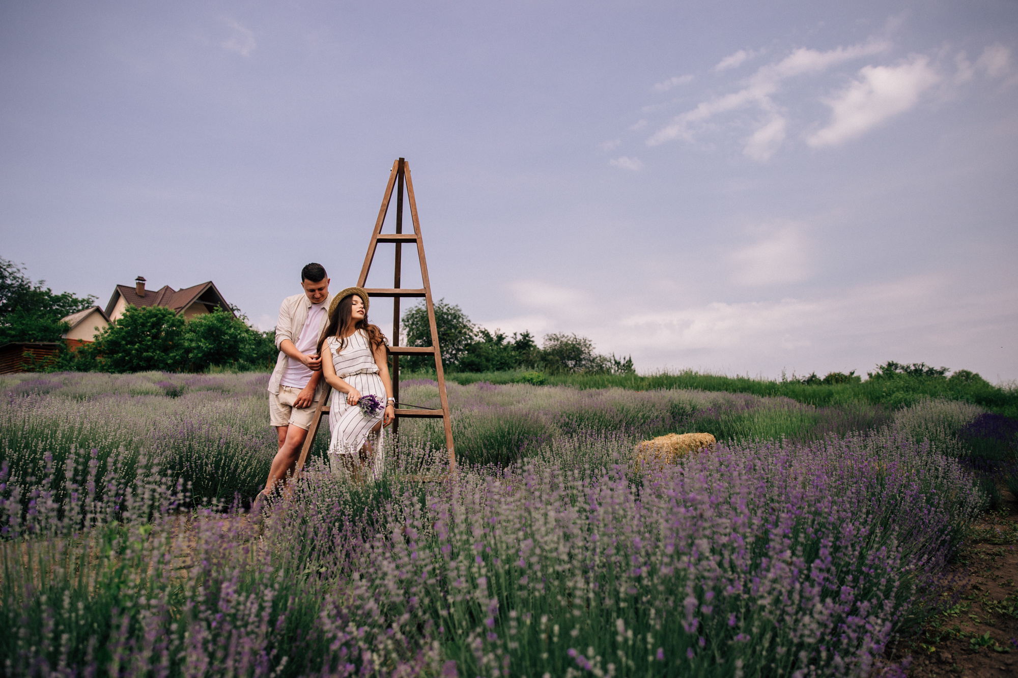 Лавандовая история Насти и Андрея. Фотограф Анастасия Шемет