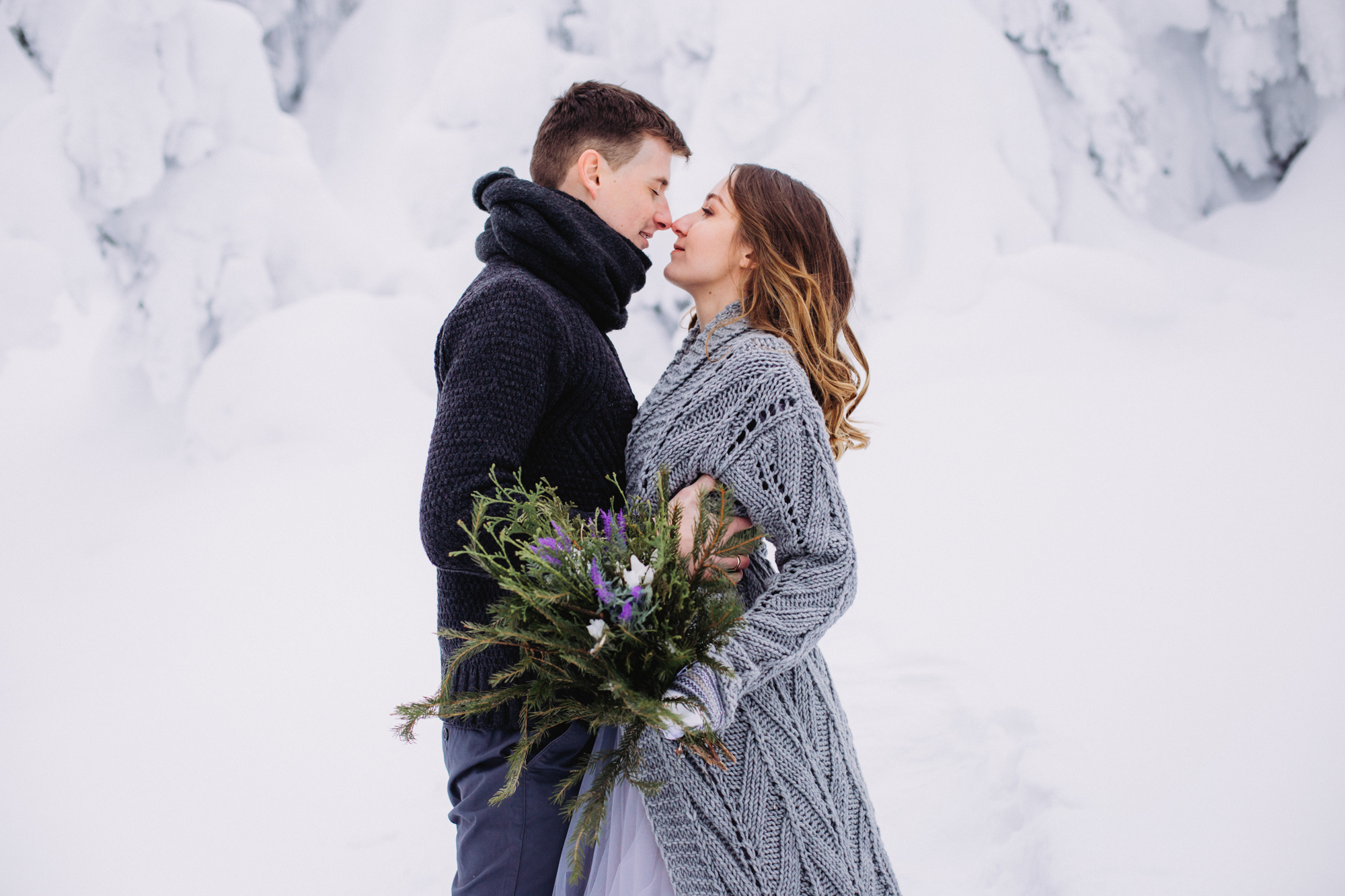 Лена и Игорь — Winter wedding. Фотограф Анастасия Шемет