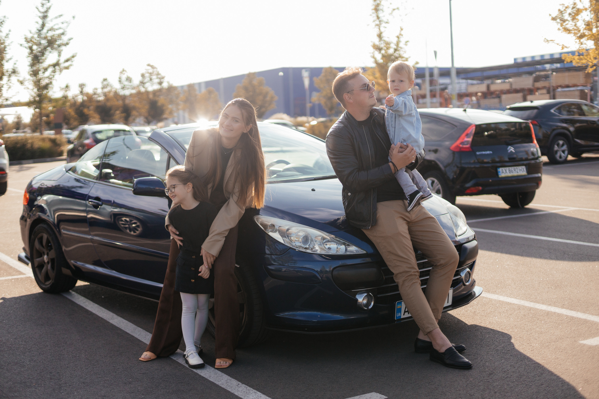 Настя, Дима, Кира, Лев. Фотограф Анастасия Шемет