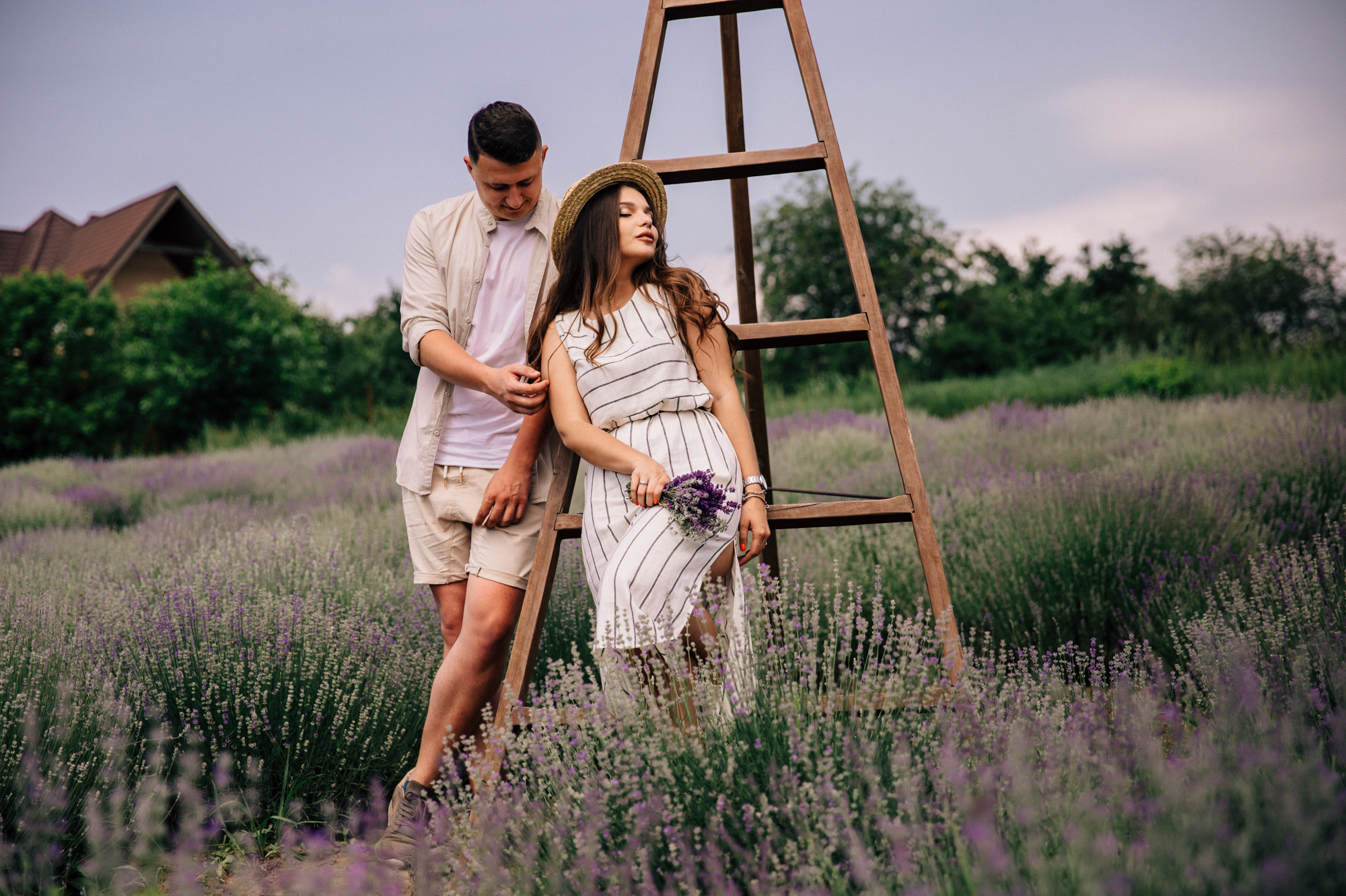 Лавандовая история Насти и Андрея. Фотограф Анастасия Шемет