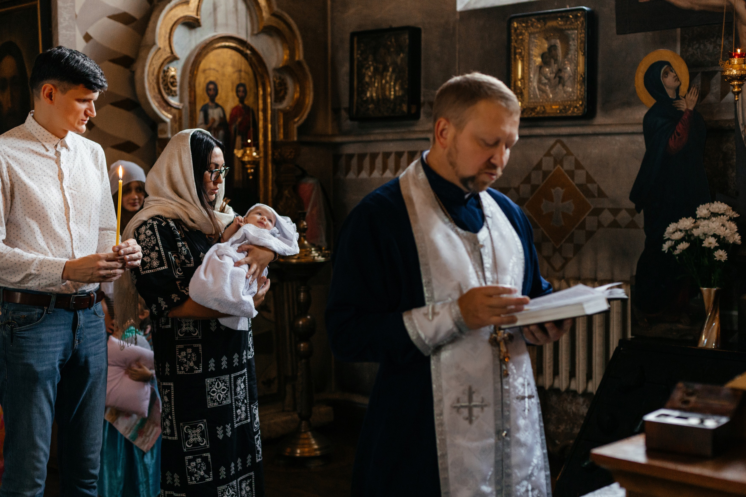 Хрещення Олівії. Фотограф Анастасия Шемет