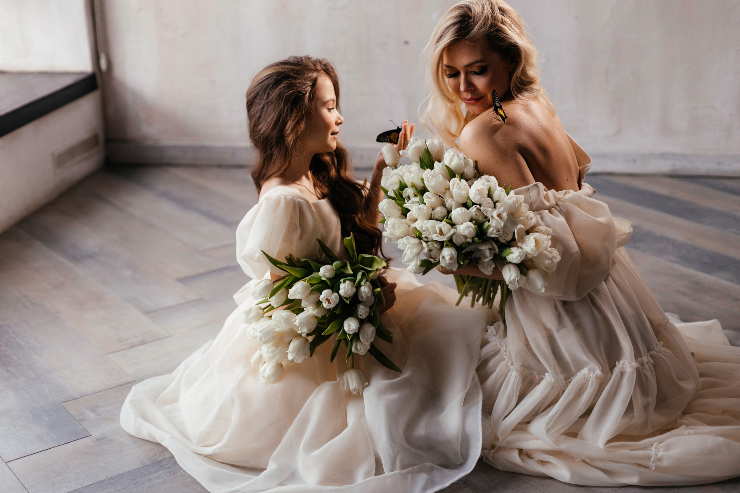 Марина и Лиза. Фотограф Анастасия Шемет