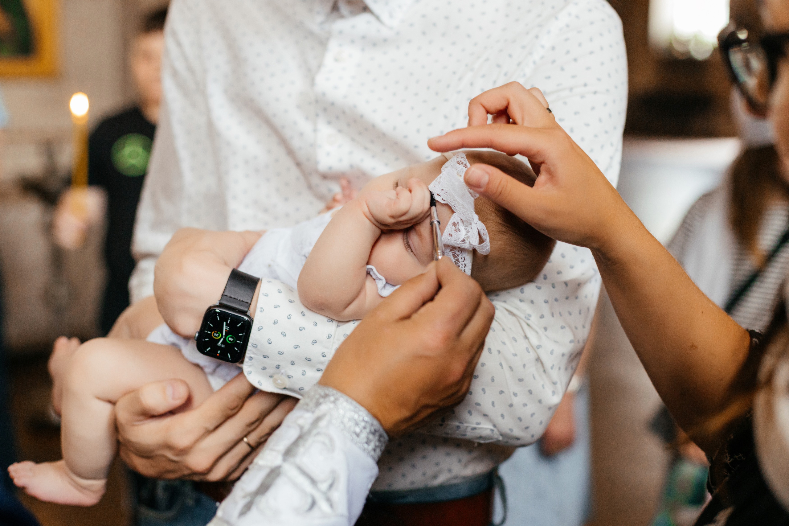 Хрещення Олівії. Фотограф Анастасия Шемет