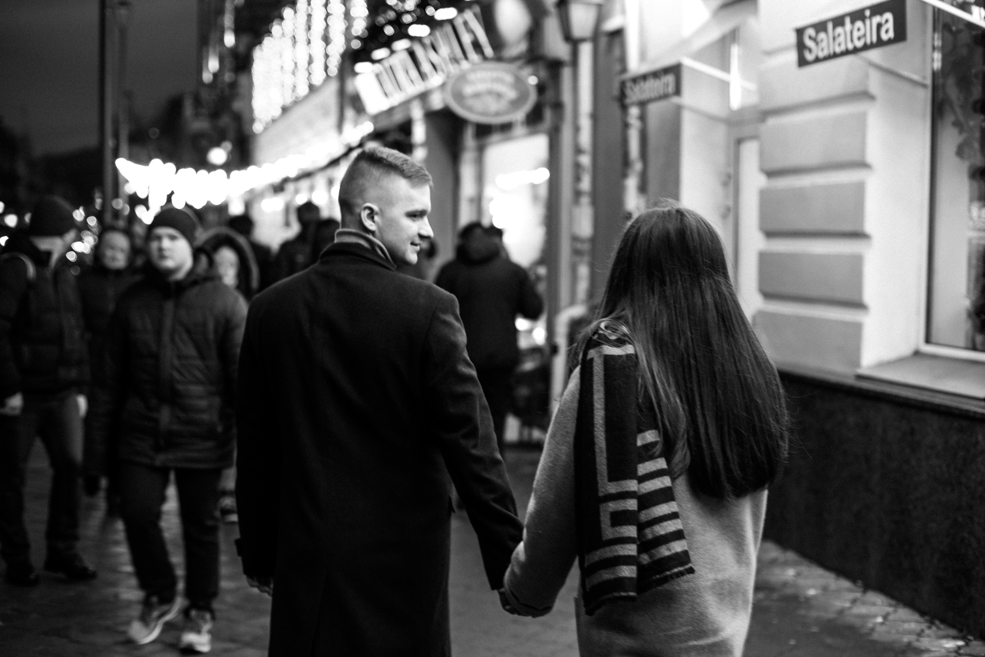 Ира и Дима — a christmas story. Фотограф Анастасия Шемет