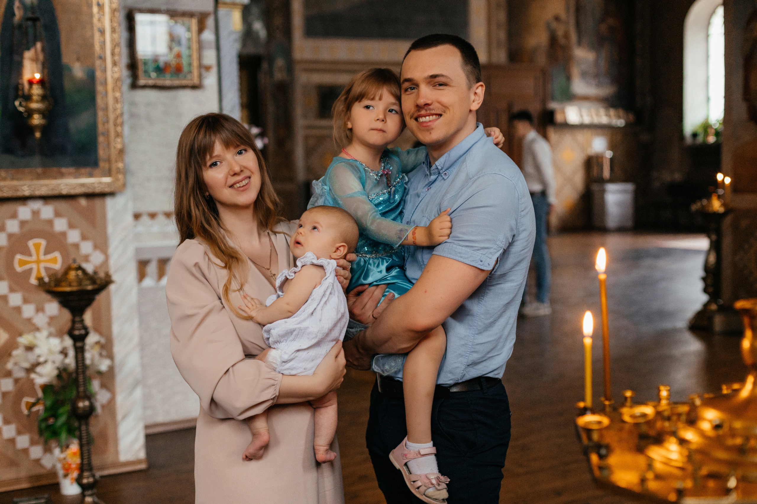 Хрещення Олівії. Фотограф Анастасия Шемет