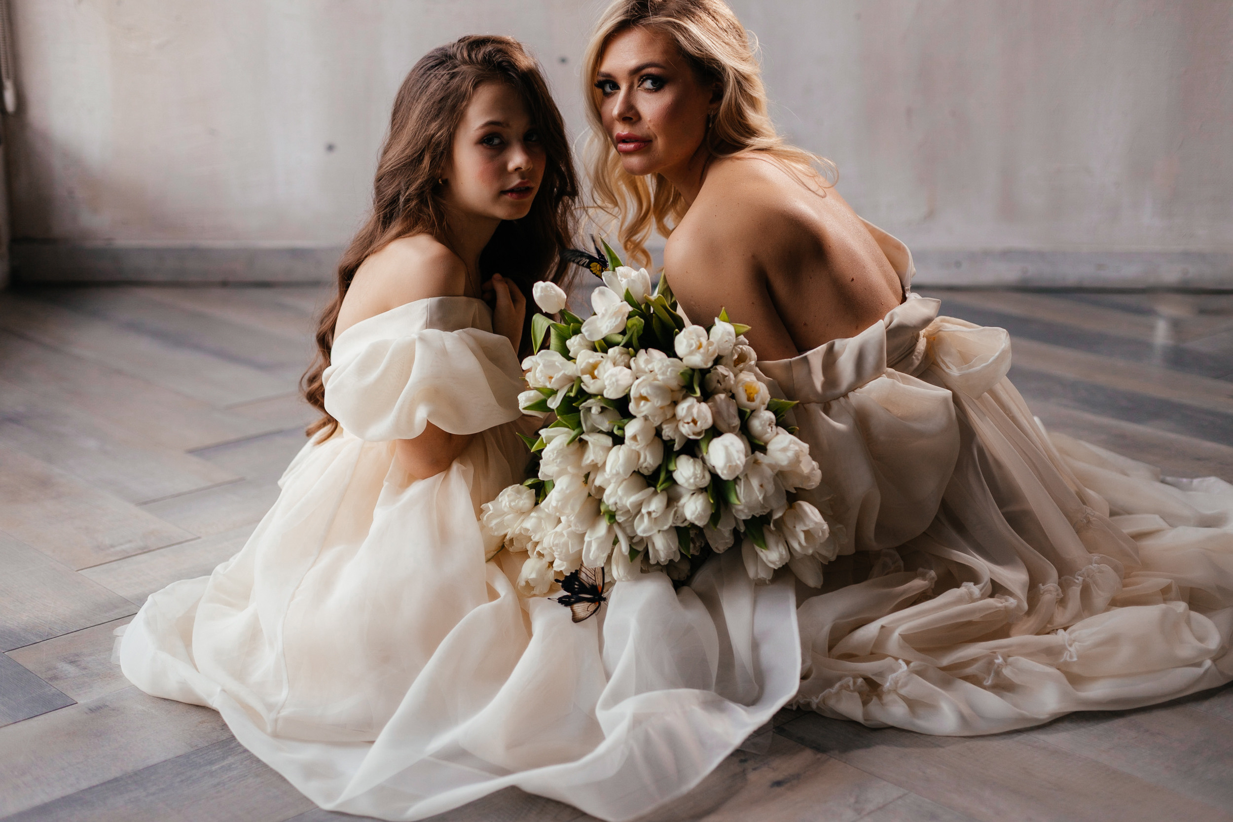 Марина и Лиза. Фотограф Анастасия Шемет