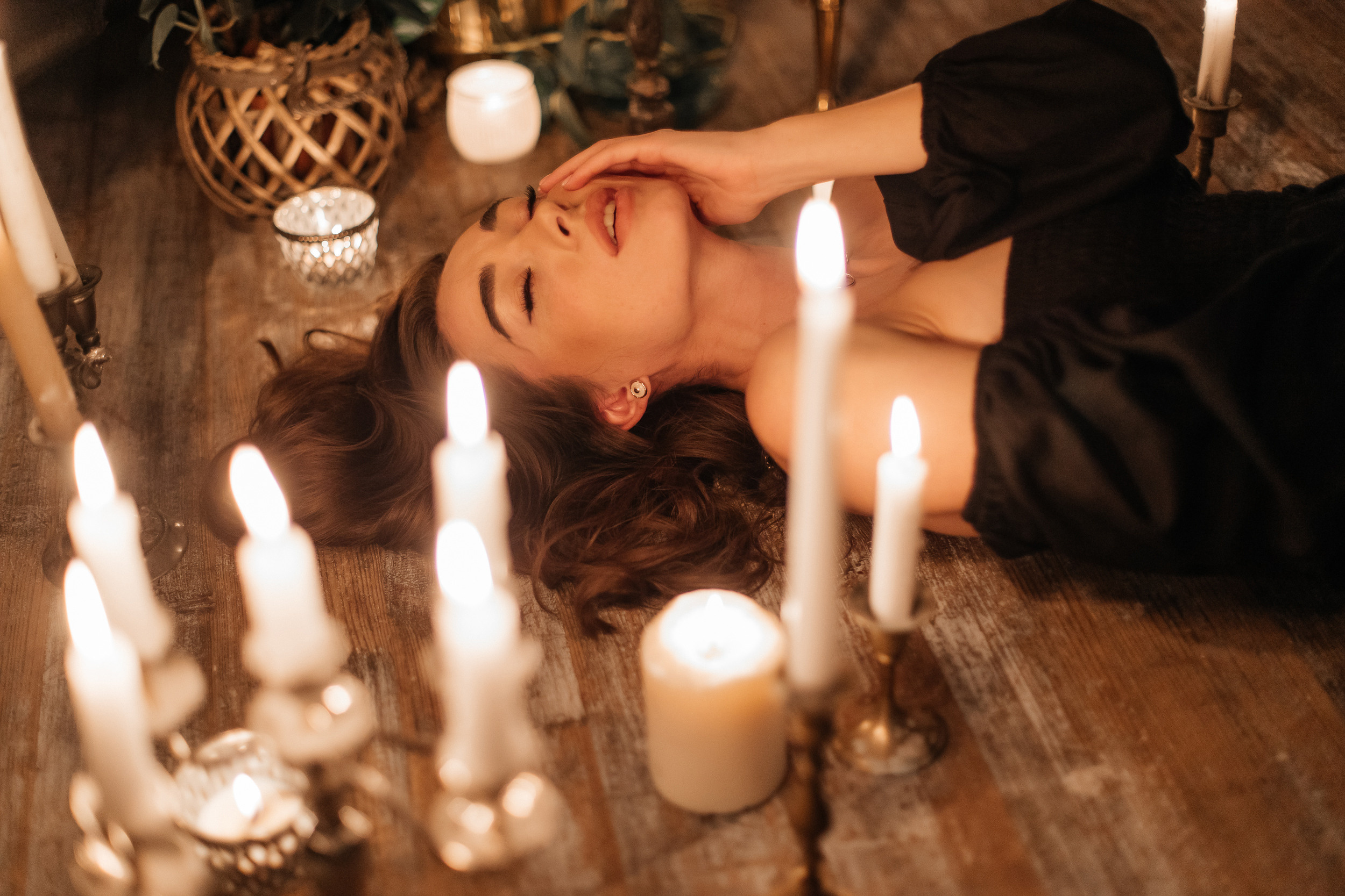 Magic of candles. Фотограф Анастасия Шемет