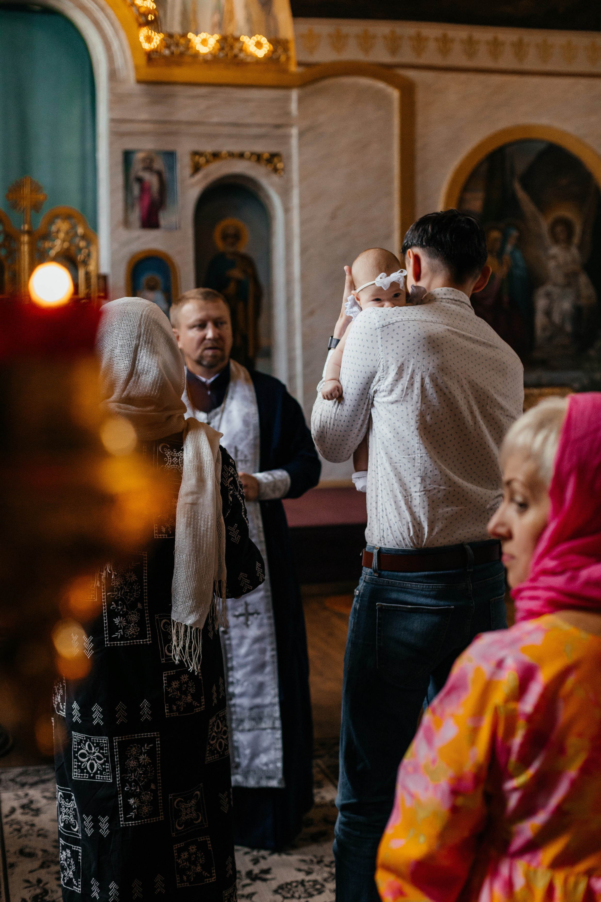 Хрещення Олівії. Фотограф Анастасия Шемет