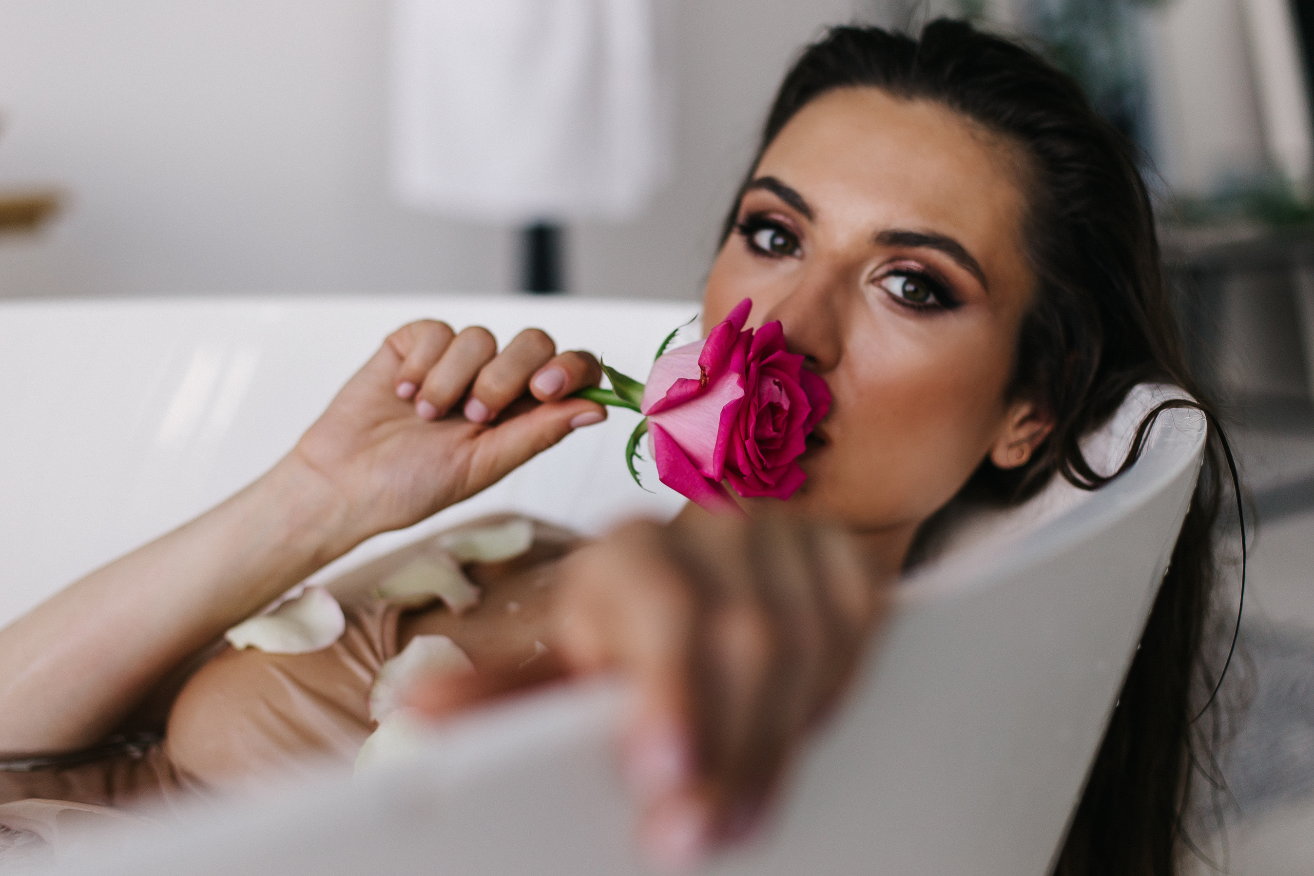 Girl in the bath. Фотограф Анастасия Шемет