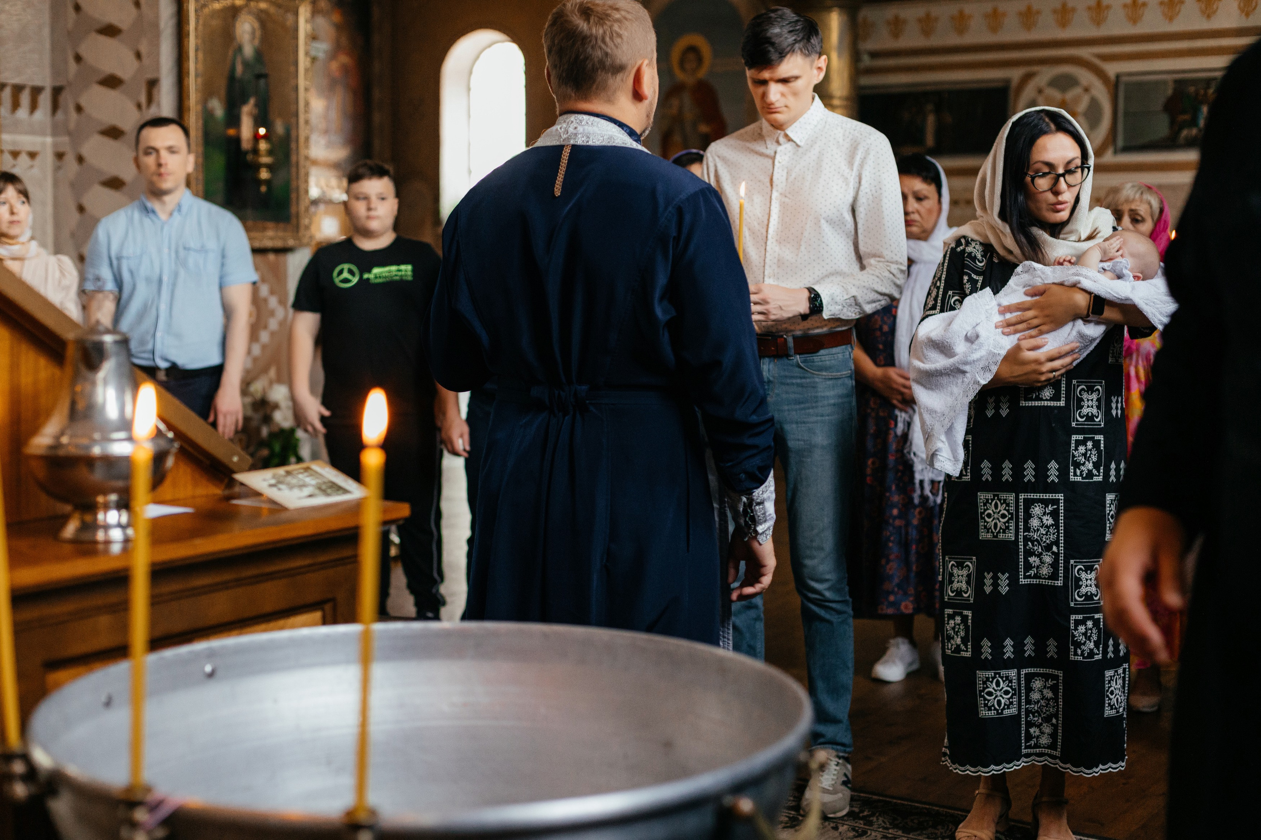 Хрещення Олівії. Фотограф Анастасия Шемет